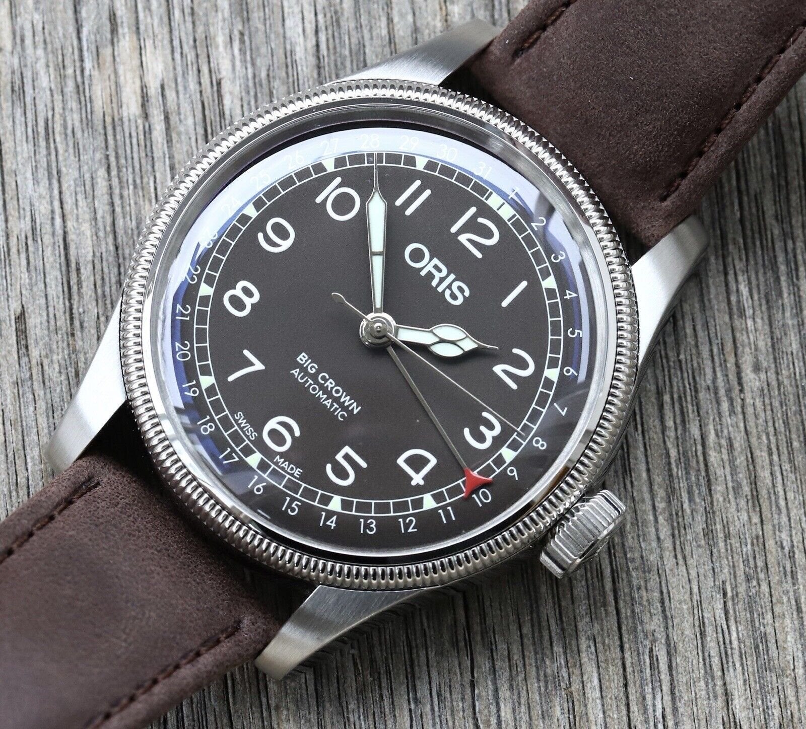 Oris Big Crown Pointer Date Black 01 754 7741 4064 - 2021
