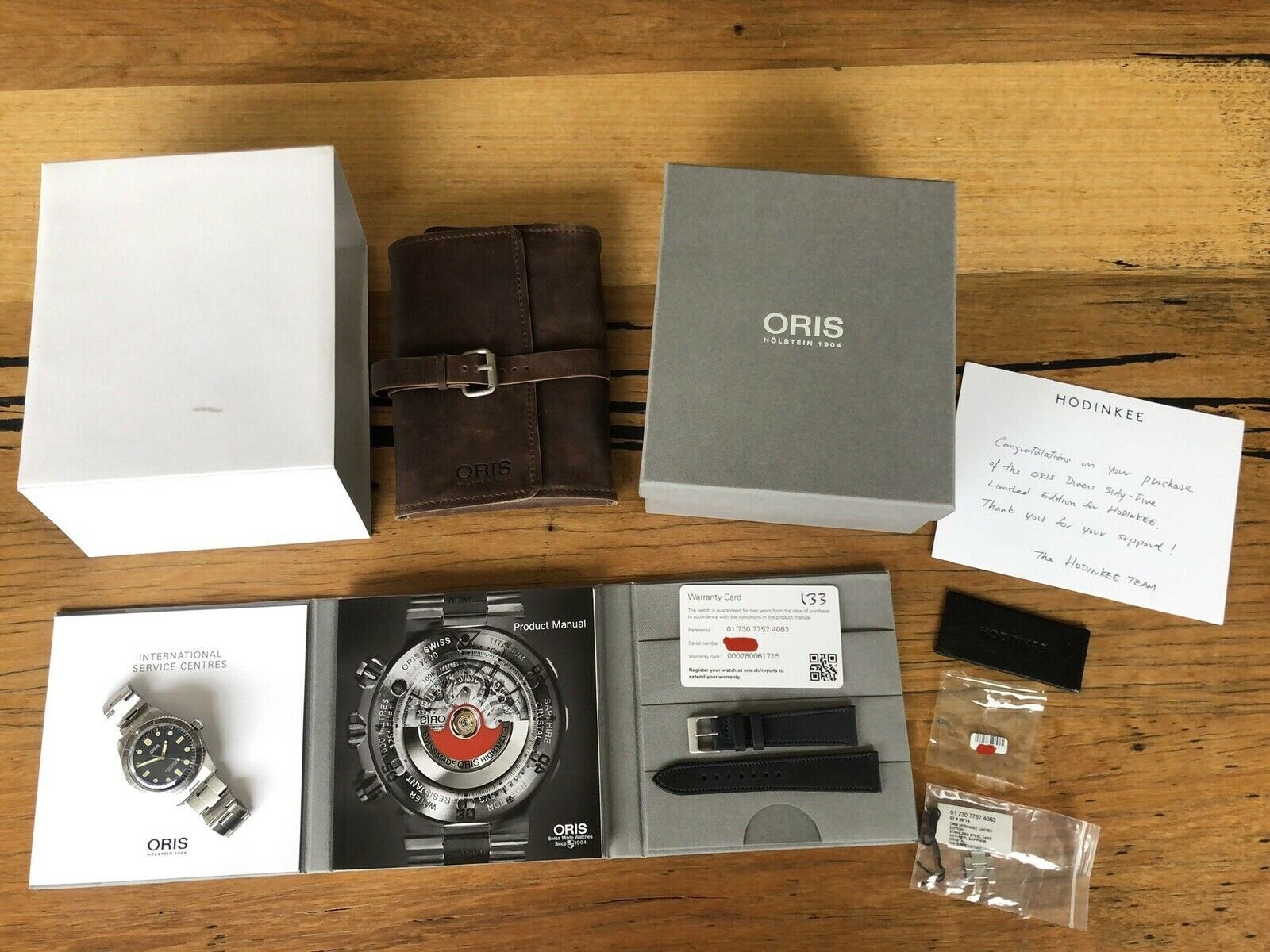 Oris Diver Sixty Five Limited Edition for HODINKEE 01 730 7757 4083 - 2019