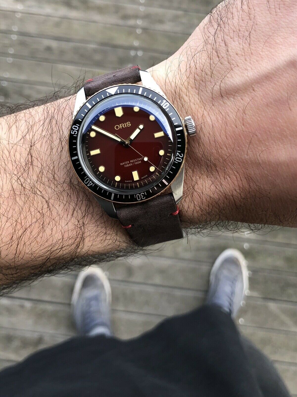 Oris Diver Sixty Five RedBar Limited Edition 01 733 7707 4312-07 5 20 40 - 2018