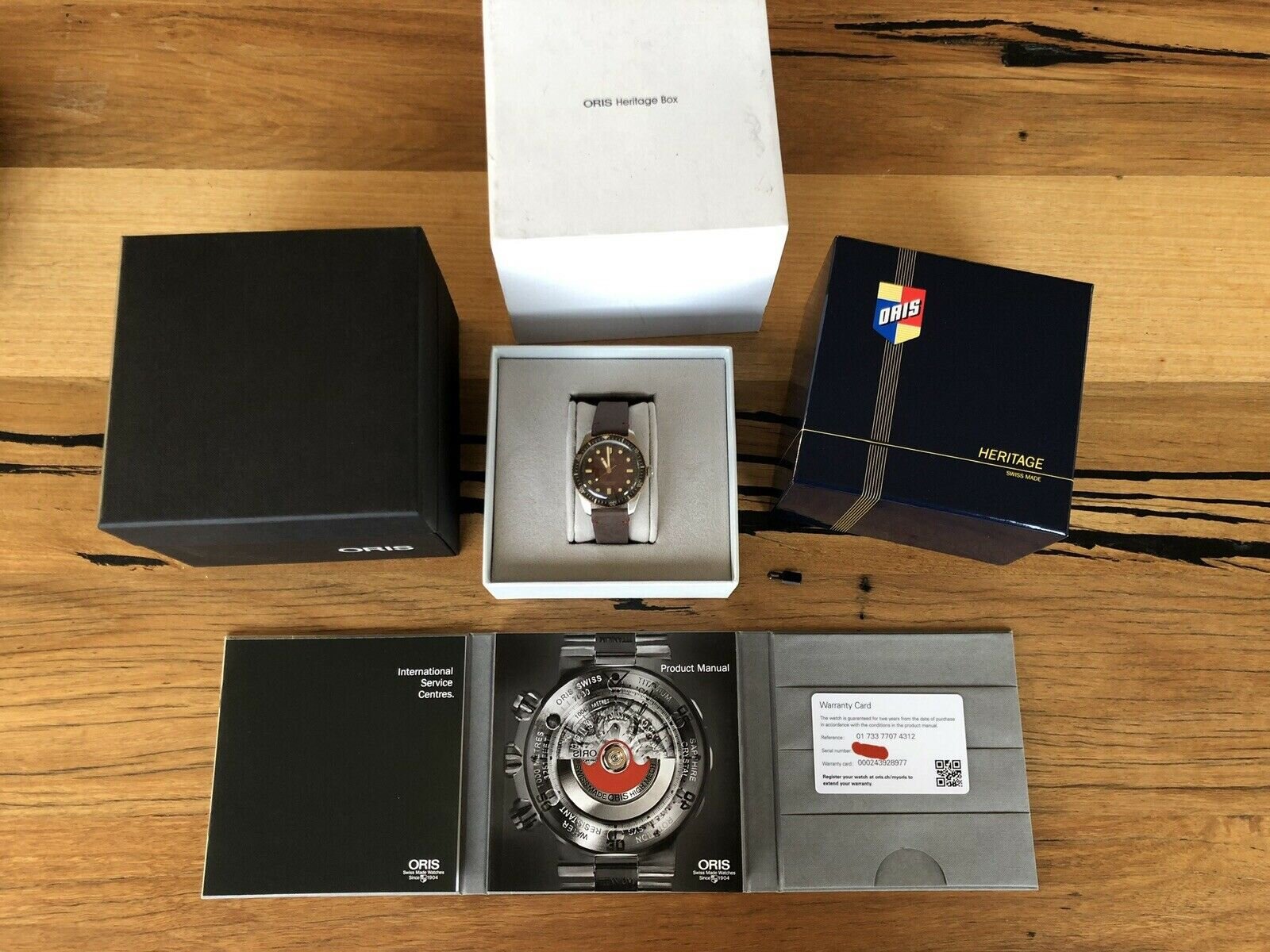 Oris Diver Sixty Five RedBar Limited Edition 01 733 7707 4312-07 5 20 40 - 2018