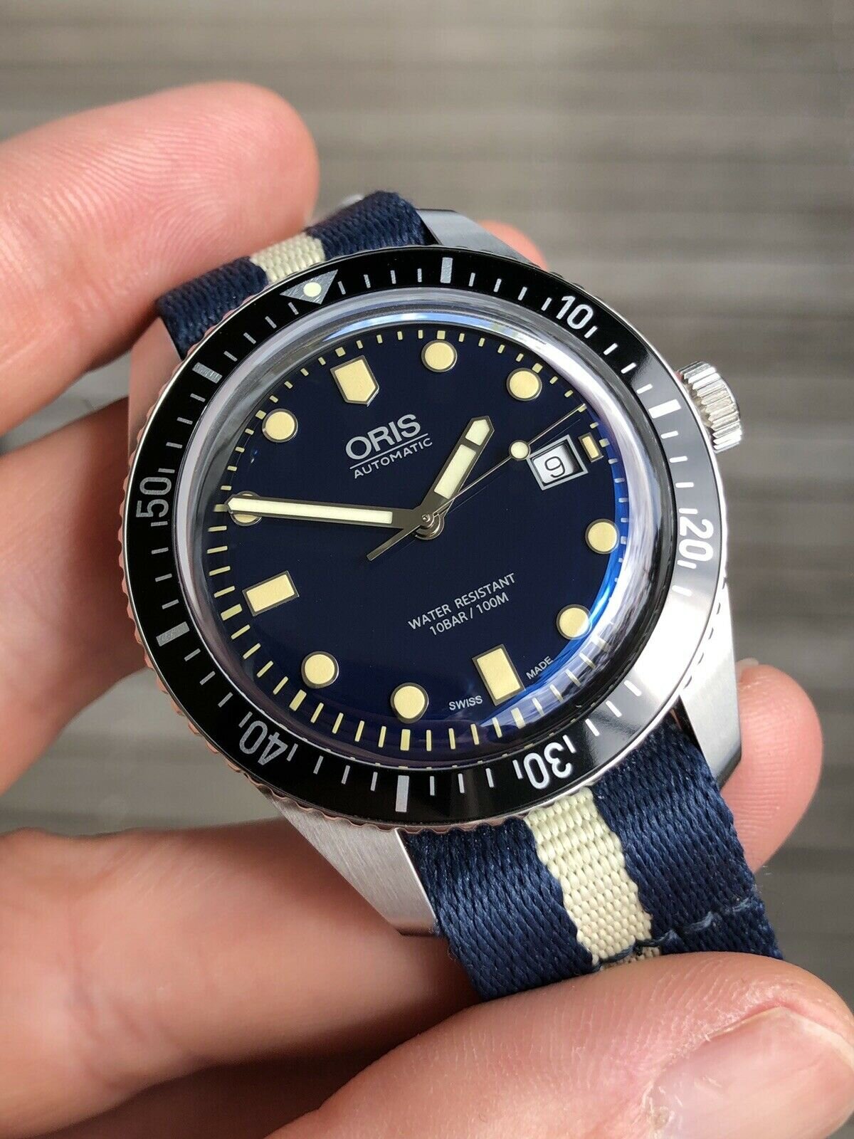 Oris Divers Sixty Five Blue 42mm 01 733 7720 4055 07 5 21 28FC 2018 Watch Vault Australia