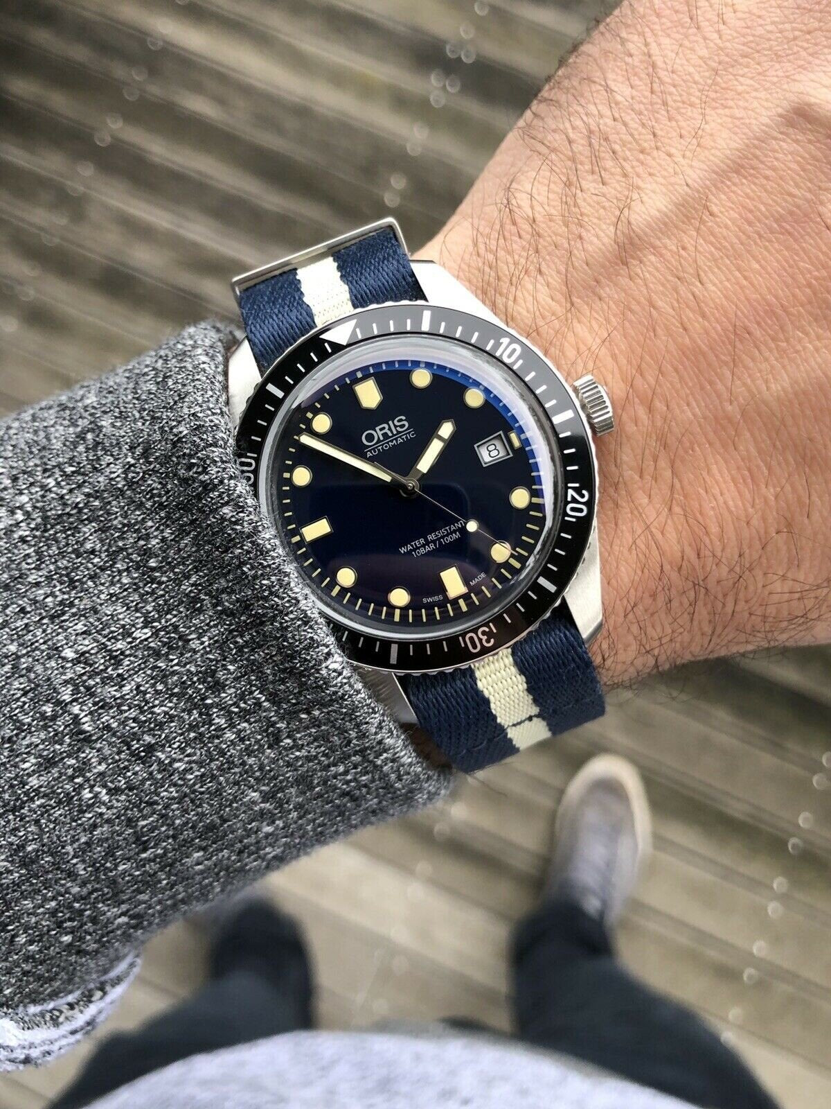 Oris Divers Sixty Five Blue 42mm 01 733 7720 4055 07 5 21 28FC 2018 Watch Vault Australia