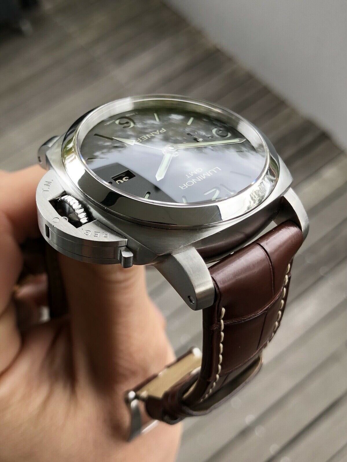 Panerai Luminor 1950 3 Days GMT PAM00320 PAM320 2012 Watch