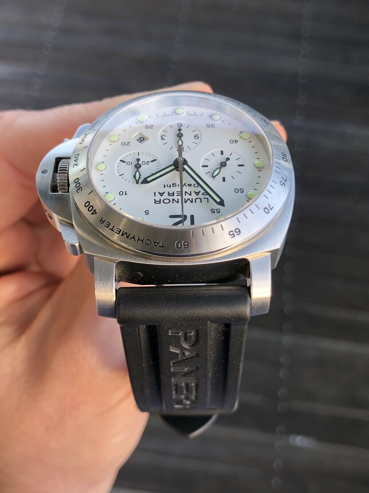 Panerai luminor daylight chronograph clearance
