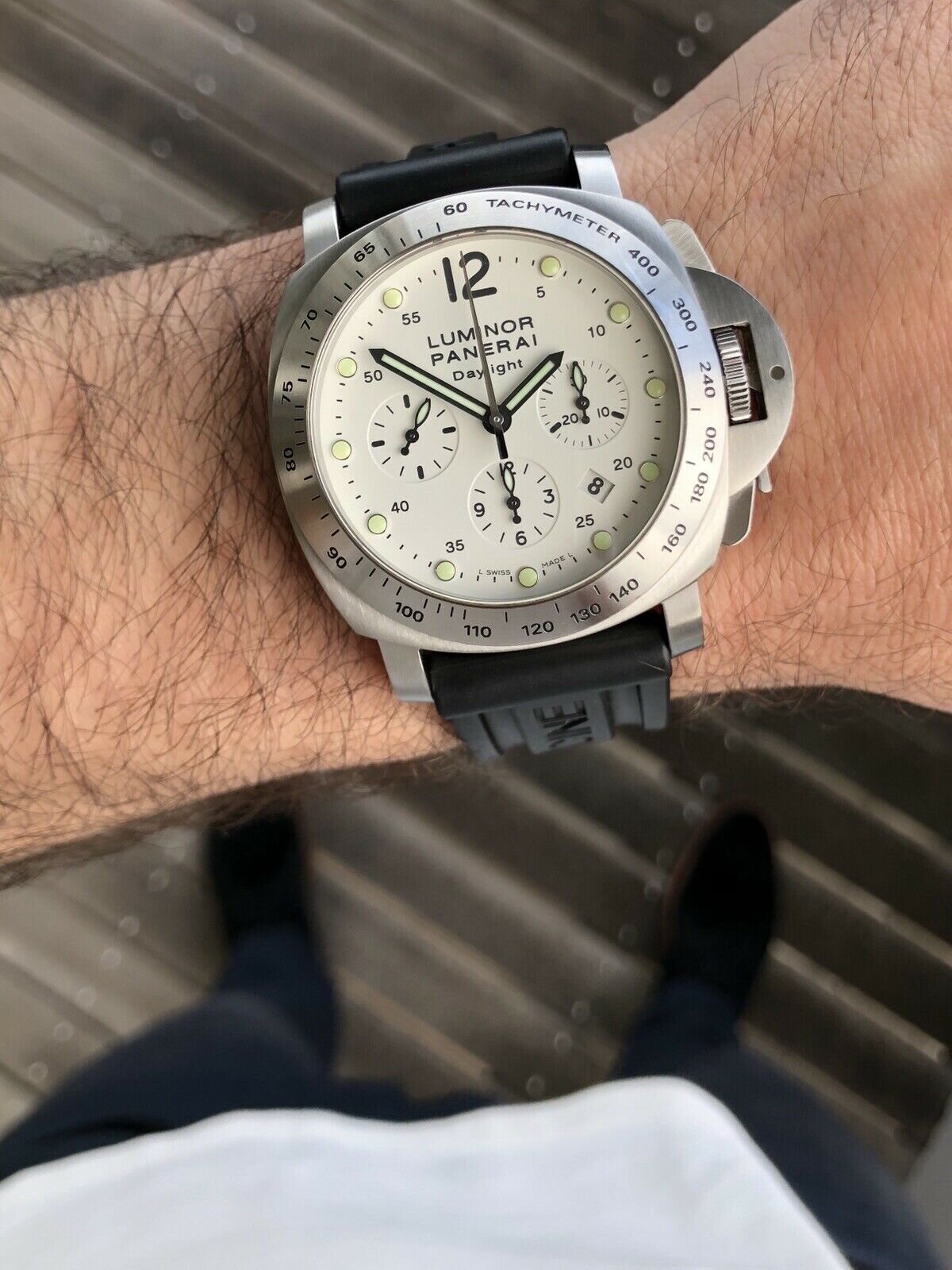 Panerai Luminor Chrono Daylight PAM00251 PAM251 J Serial 2007 Watch Vault Australia