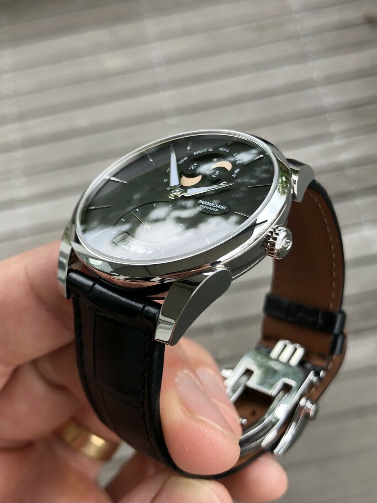 Parmigiani tonda 1950 steel online