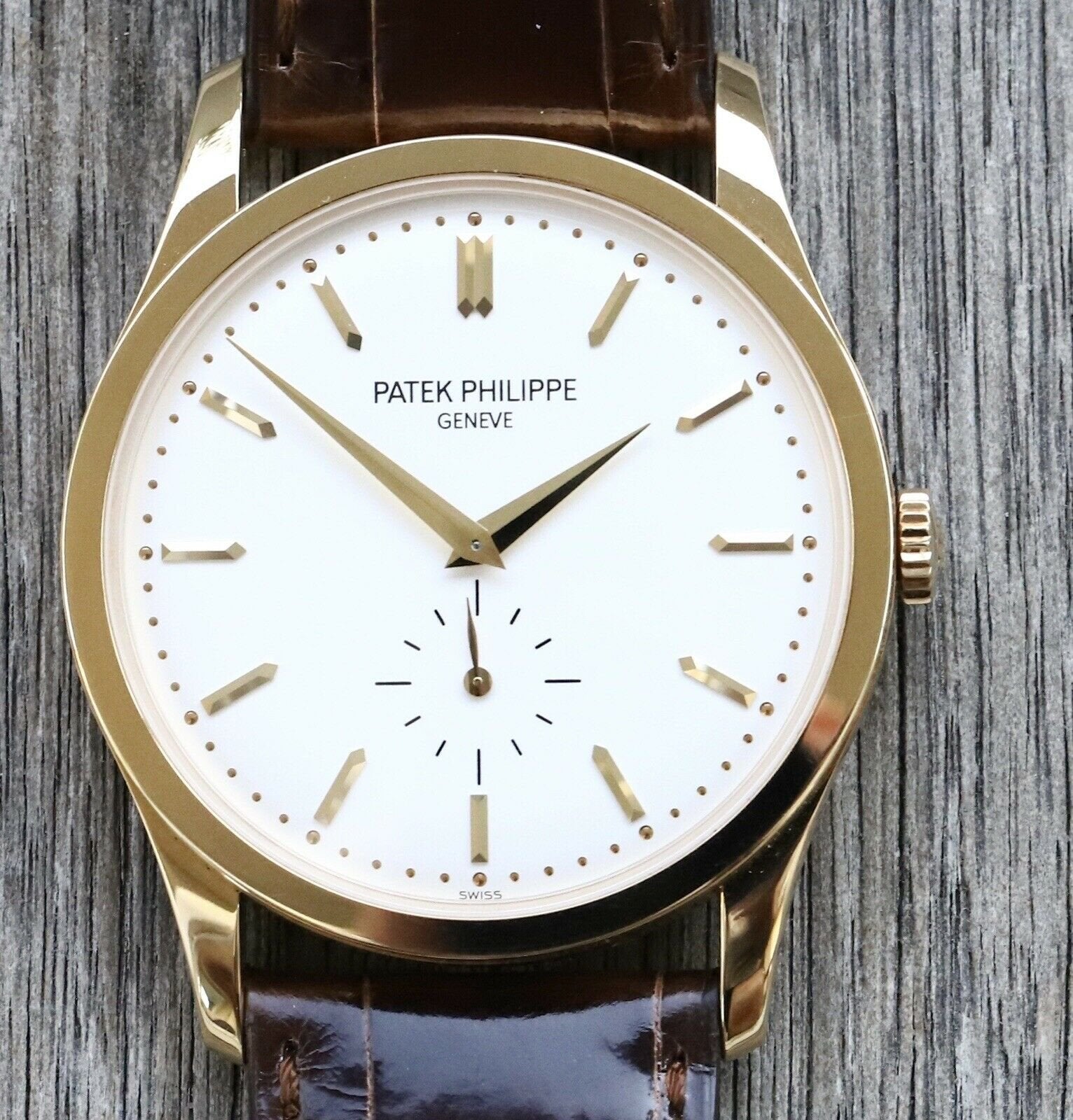 Patek Philippe Calatrava 37mm Yellow Gold 5196J - 2014