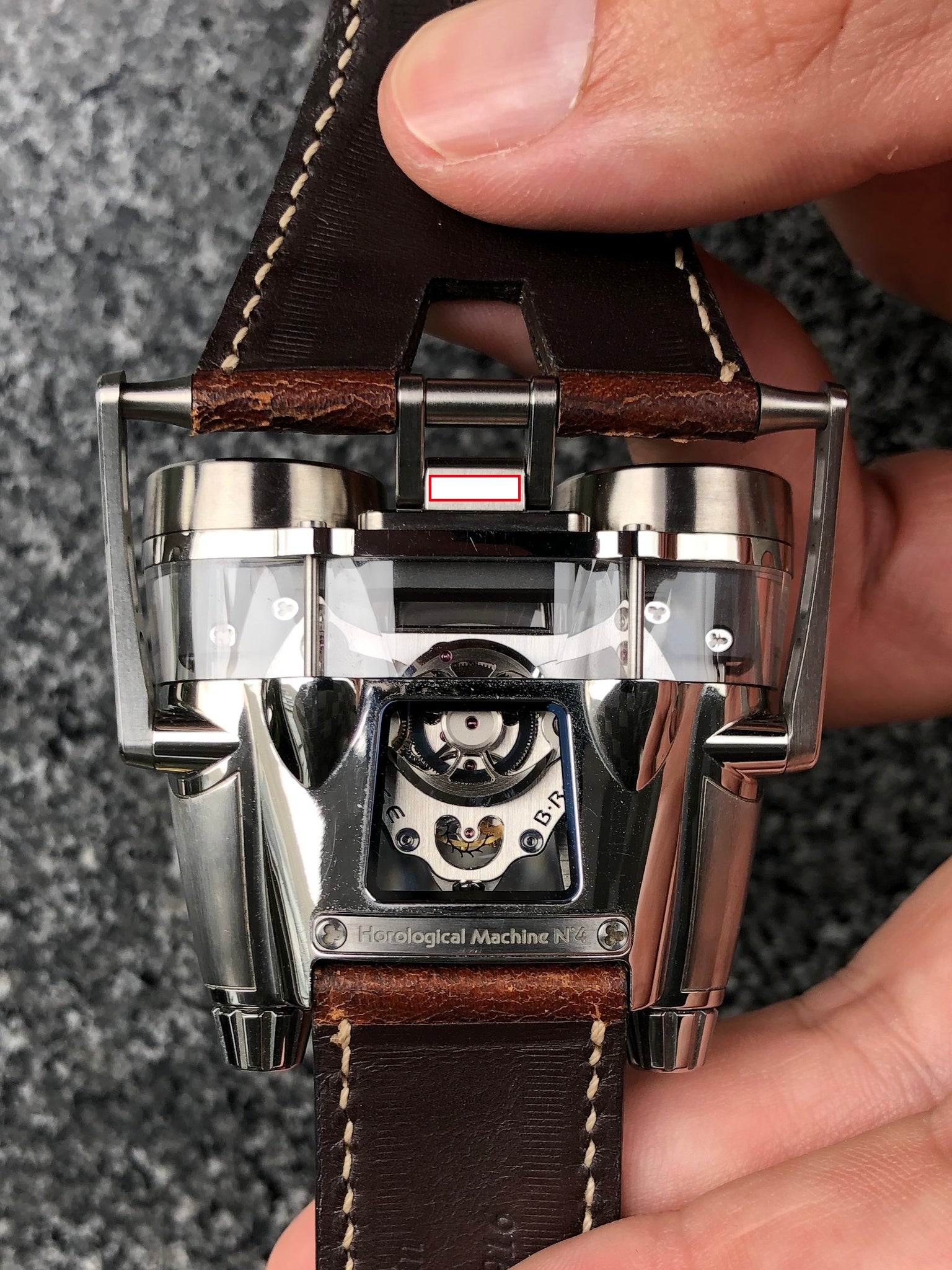 MB F HM4 Thunderbolt Titanium Watch Vault Australia