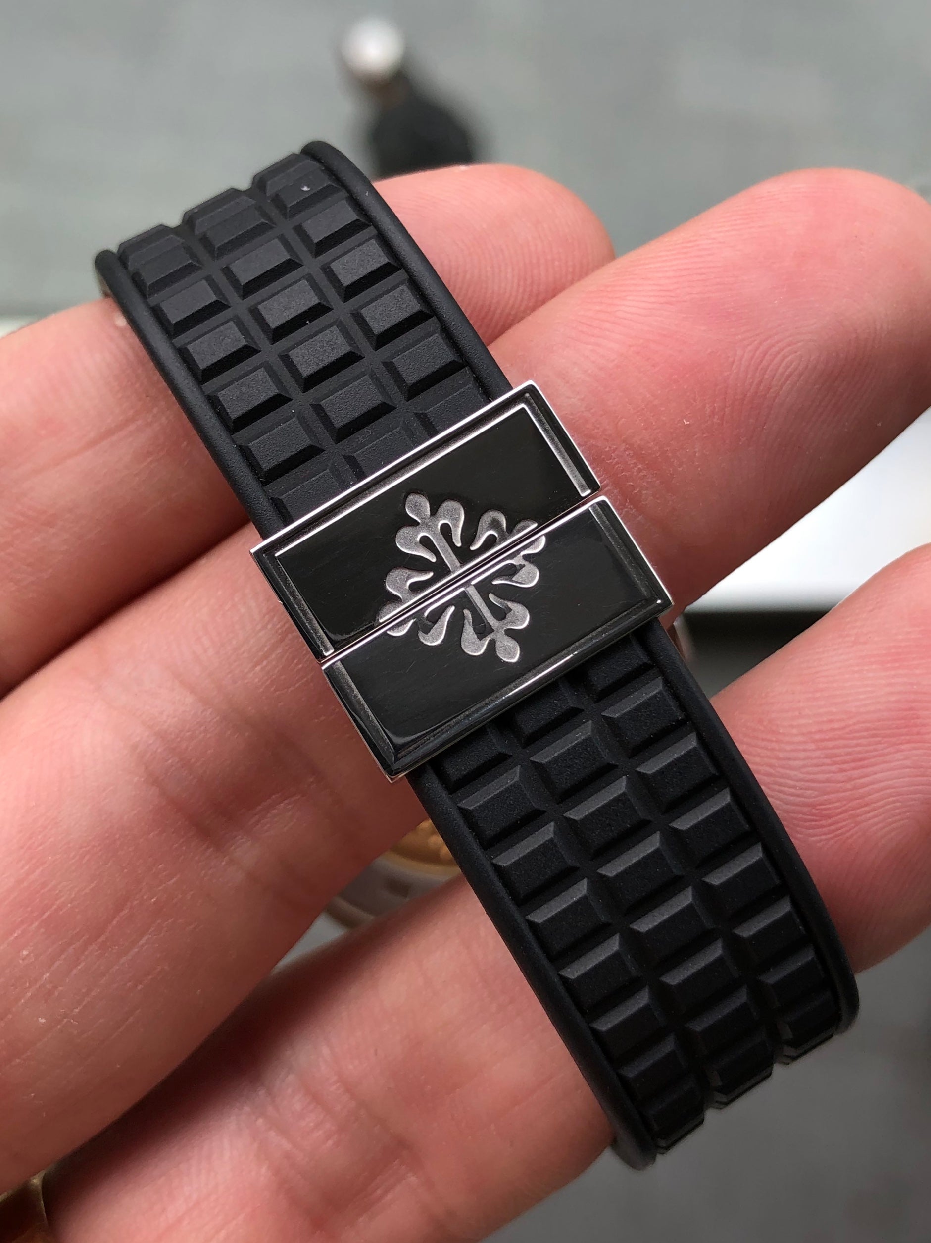 Aquanaut rubber cheap strap