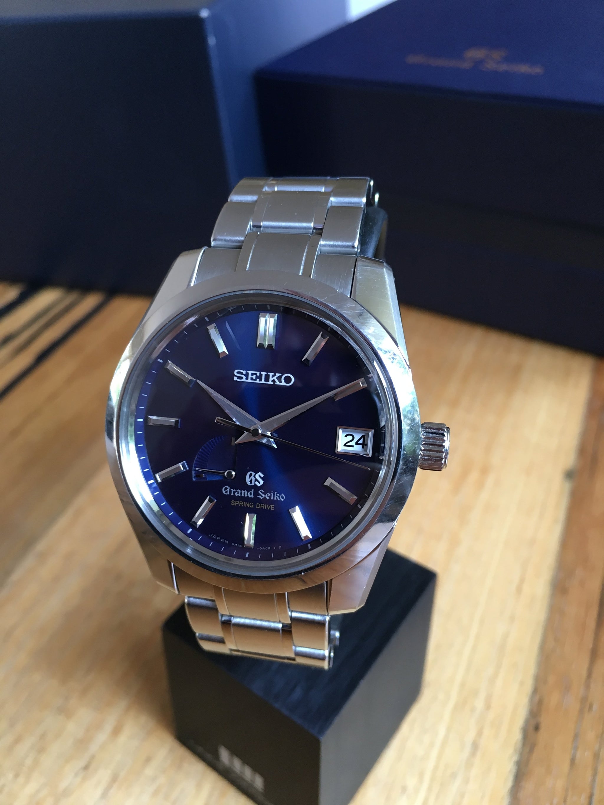Grand seiko spring new arrivals drive 38mm