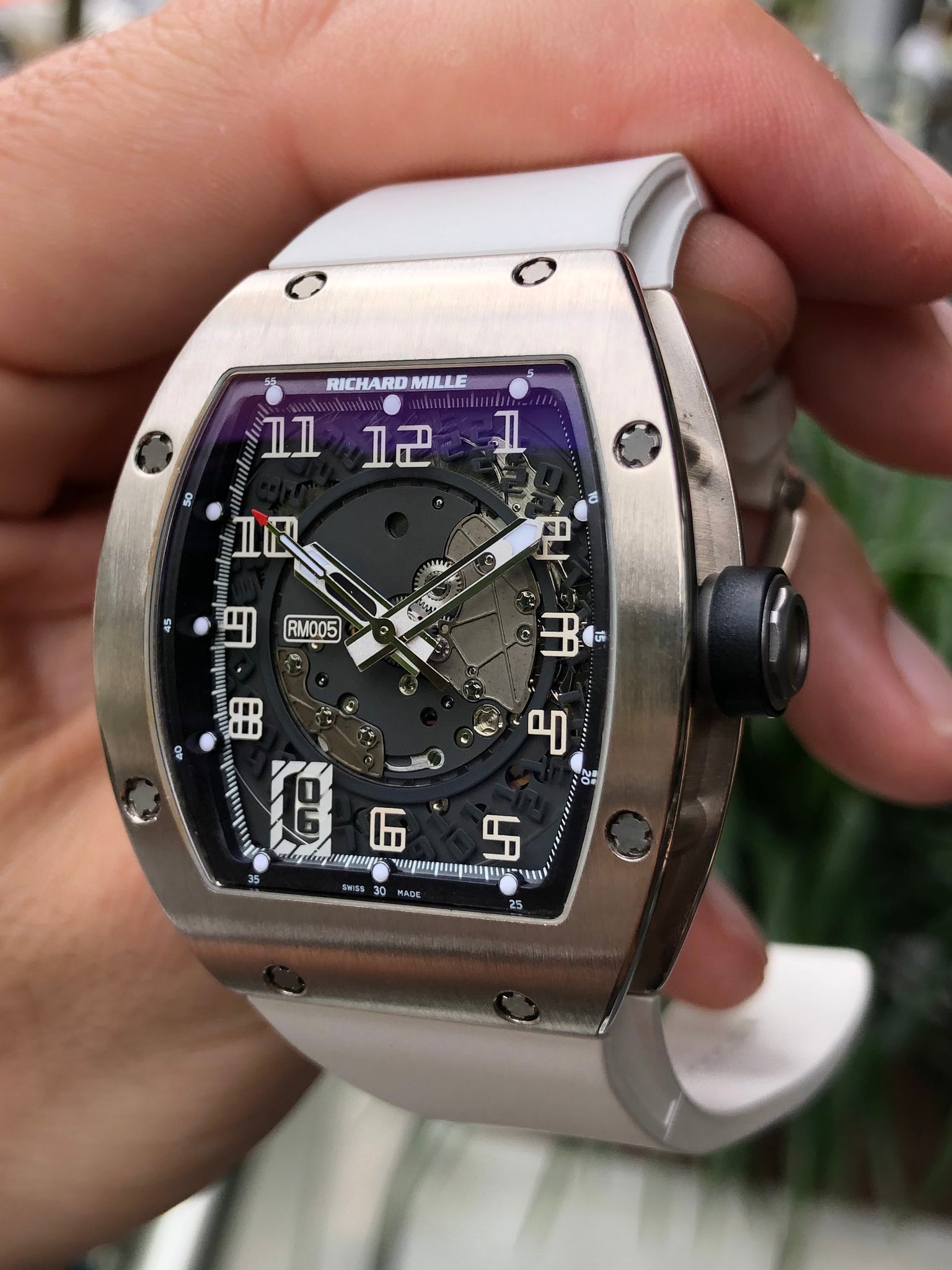 Richard Mille 18K White Gold RM005