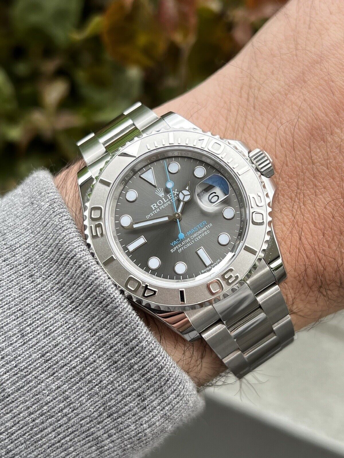 Rolex Yacht Master Sunburst Grey 40mm 116622 2017 Watch Vault Australia rolex-yacht-master-sunburst-grey-40mm-116622-2017-watch-vault-australia