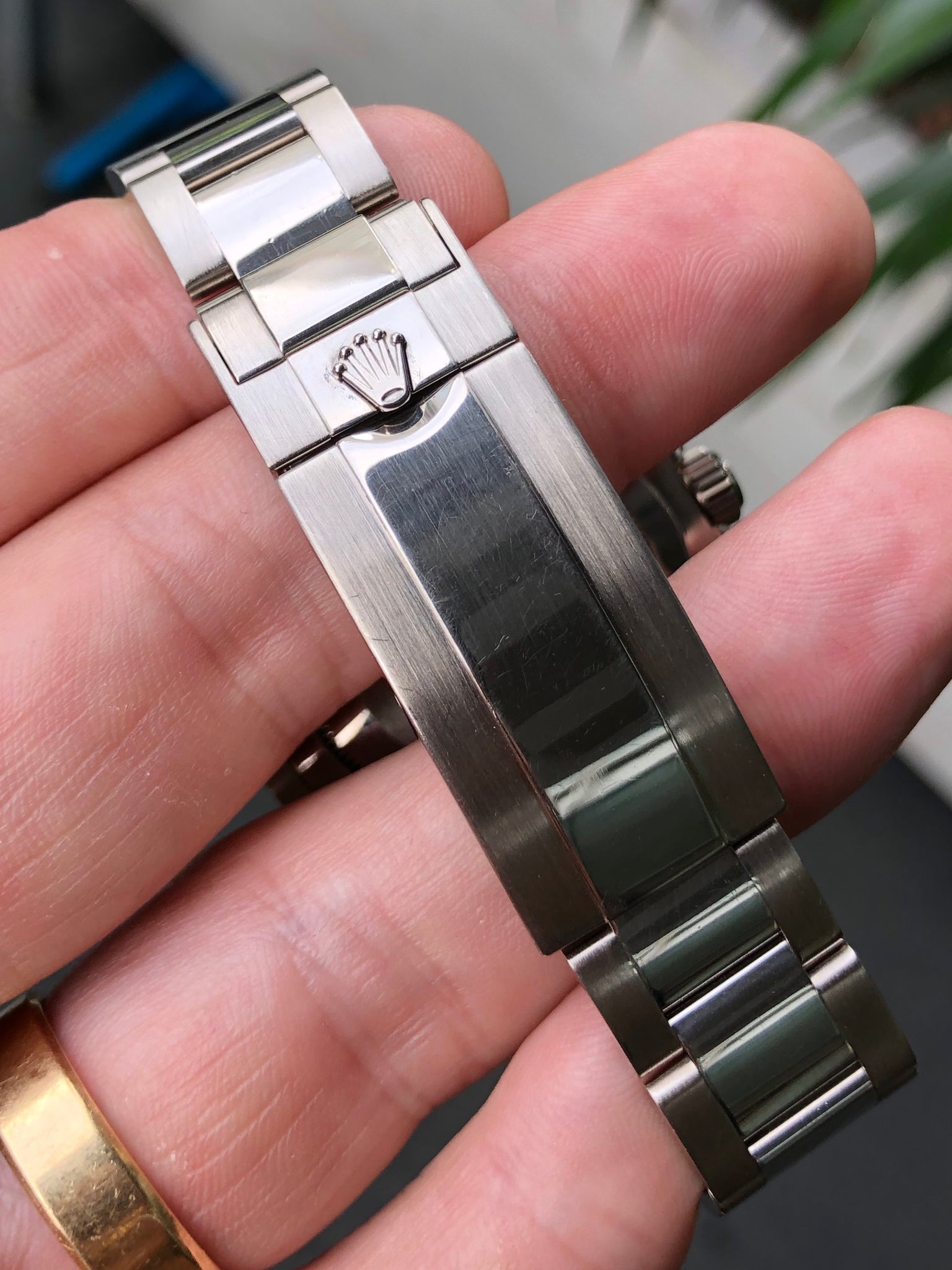 Rolex 18K White Gold Submariner “Smurf”  116619LB