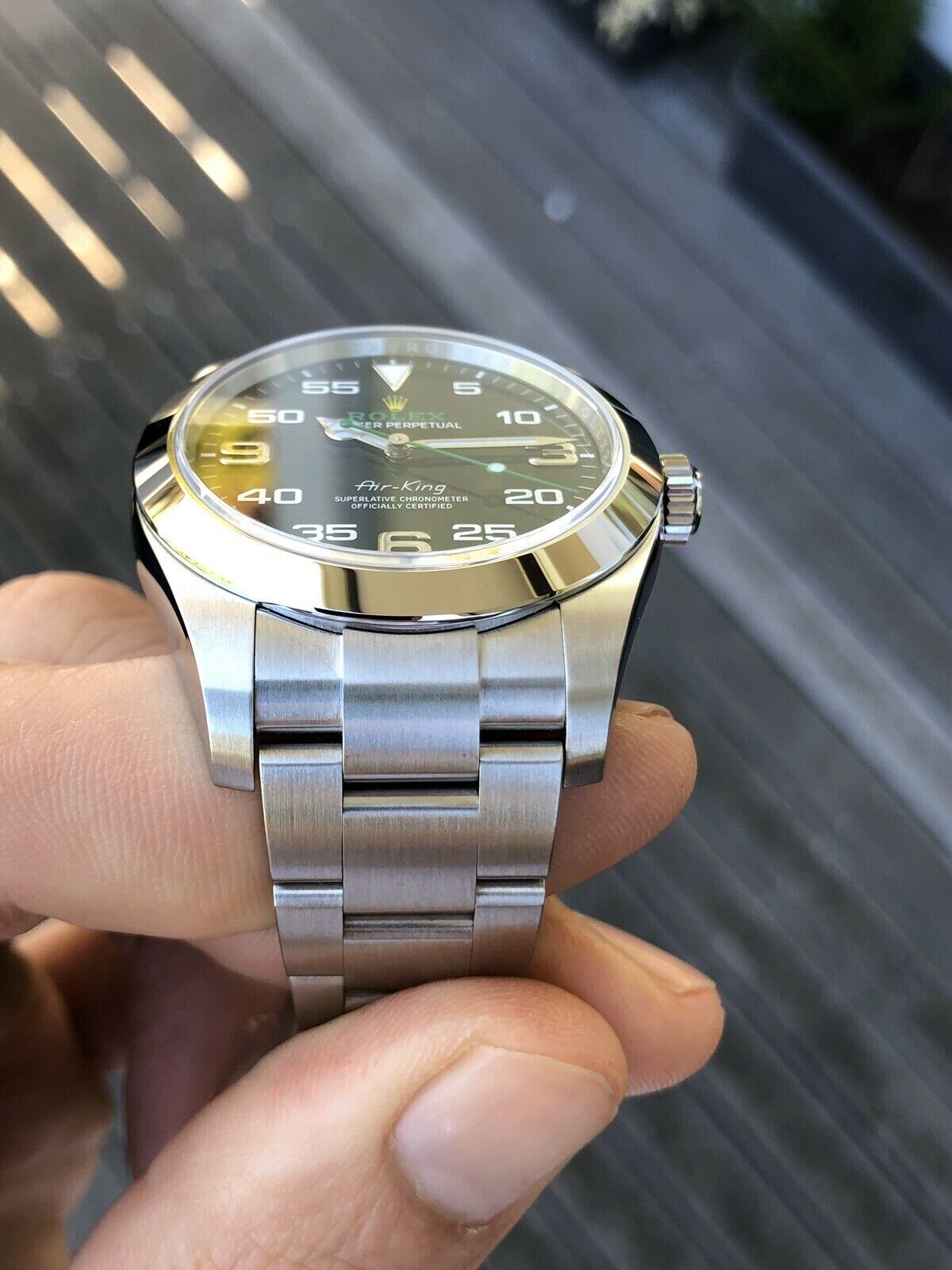 Rolex air king 116900 outlet