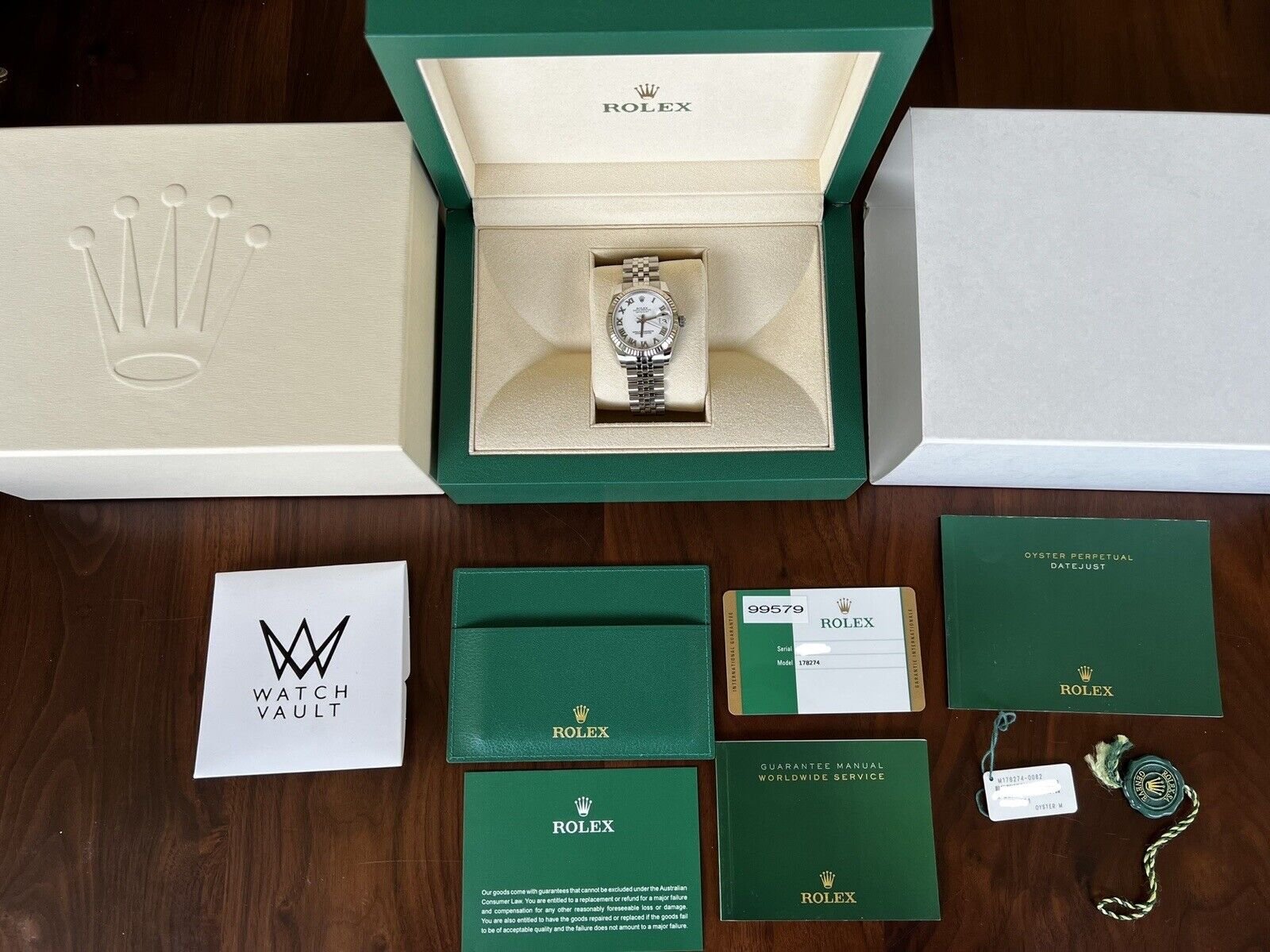 Rolex Datejust 31 Ladies 178274 2017 Watch Vault Australia