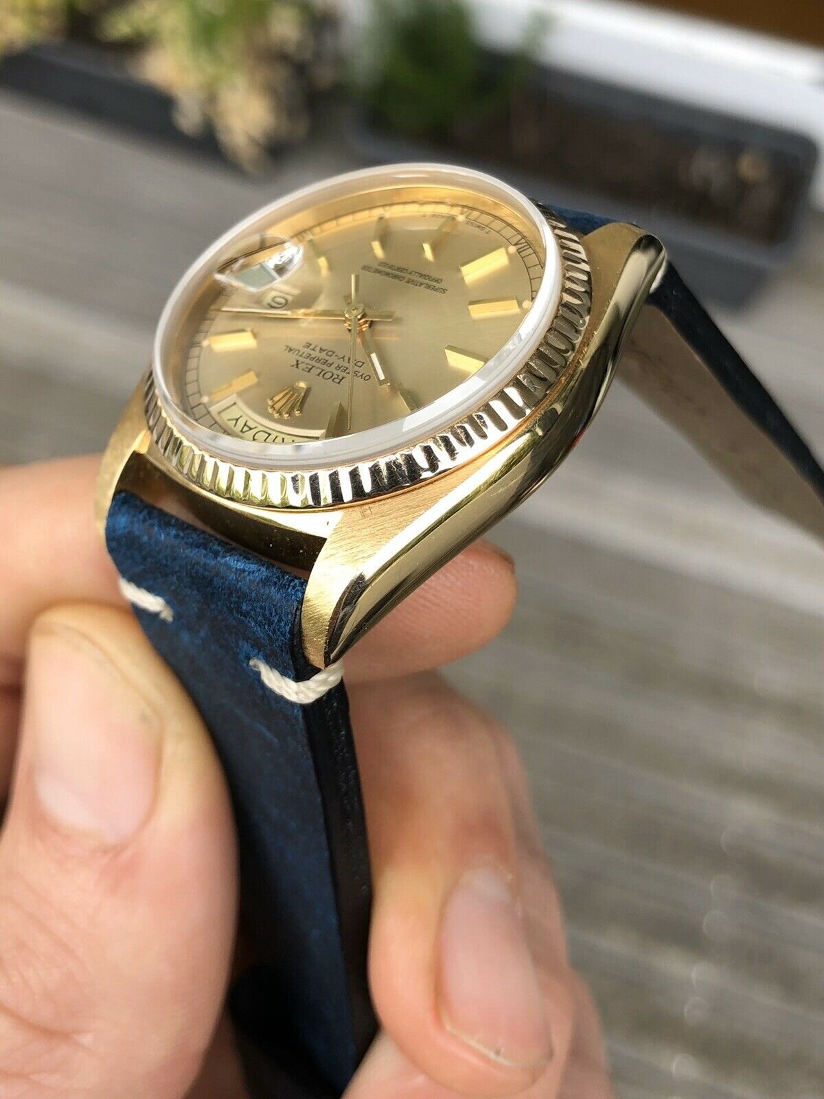 Rolex oyster perpetual day date 18038 store