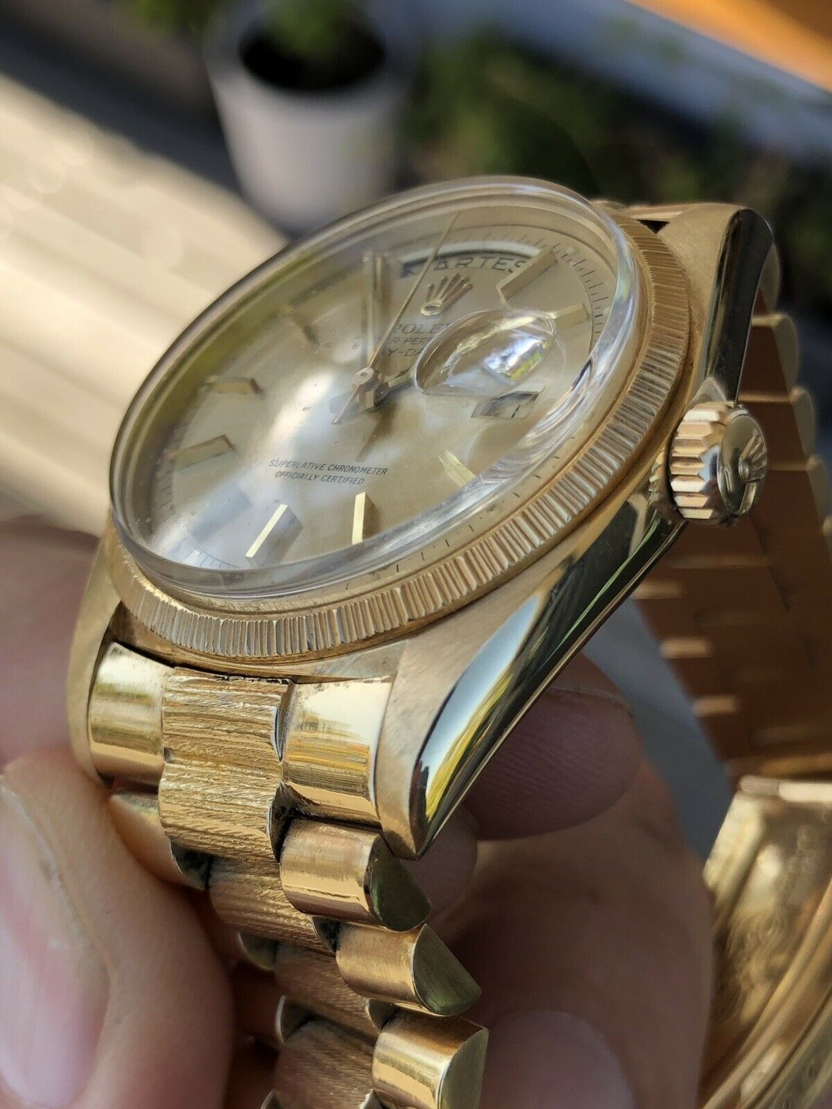 Rolex Day Date 1807 Bark finish - 1972
