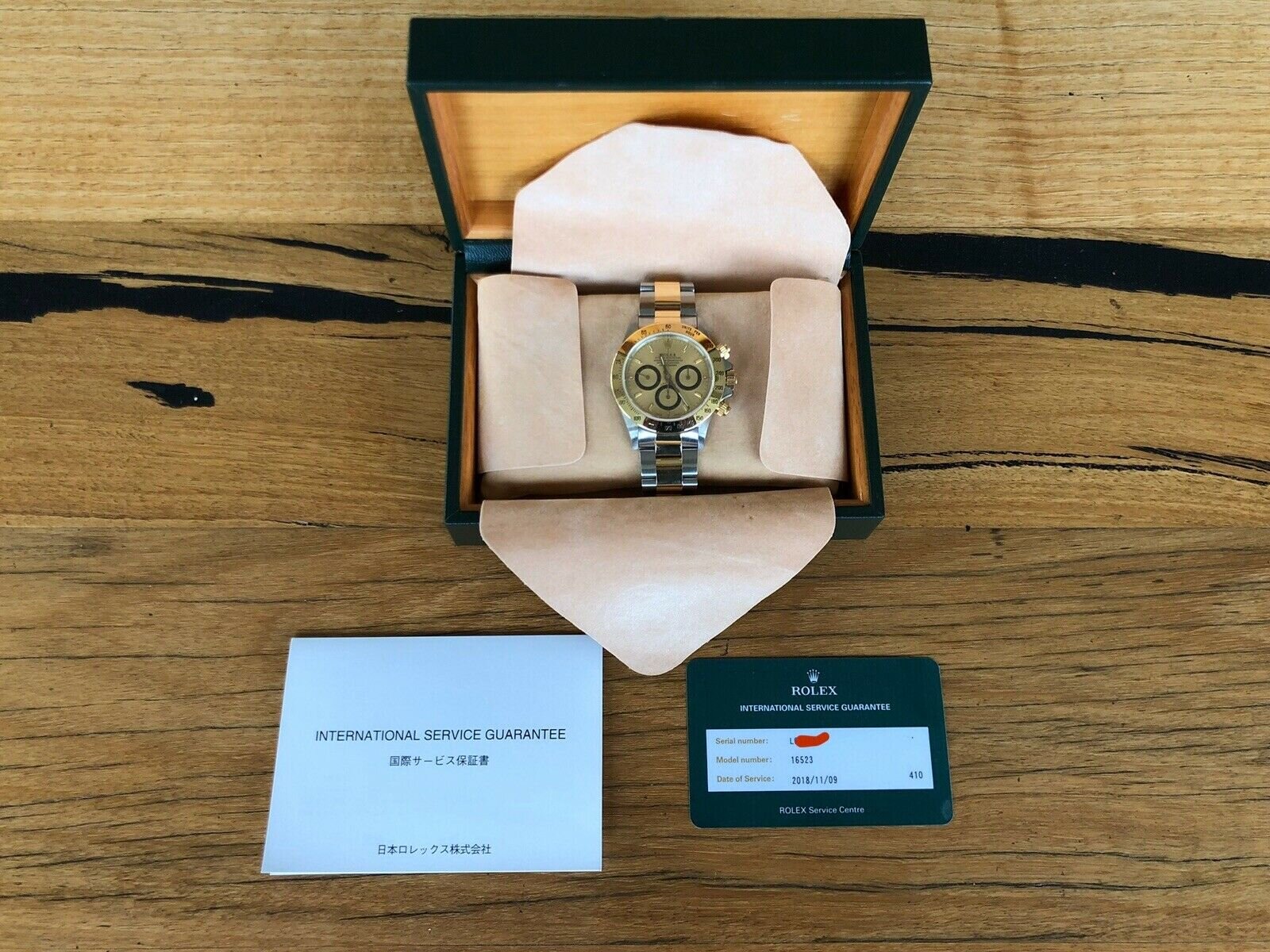 Rolex Daytona Zenith 16523 RSC Serviced 'Inverted 6' - 1989
