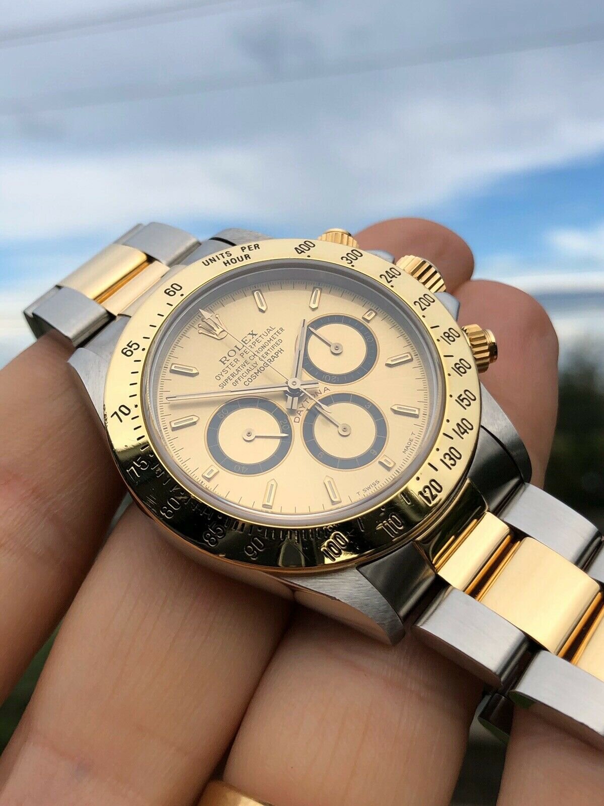 Rolex Daytona Zenith 16523 RSC Serviced 'Inverted 6' - 1989