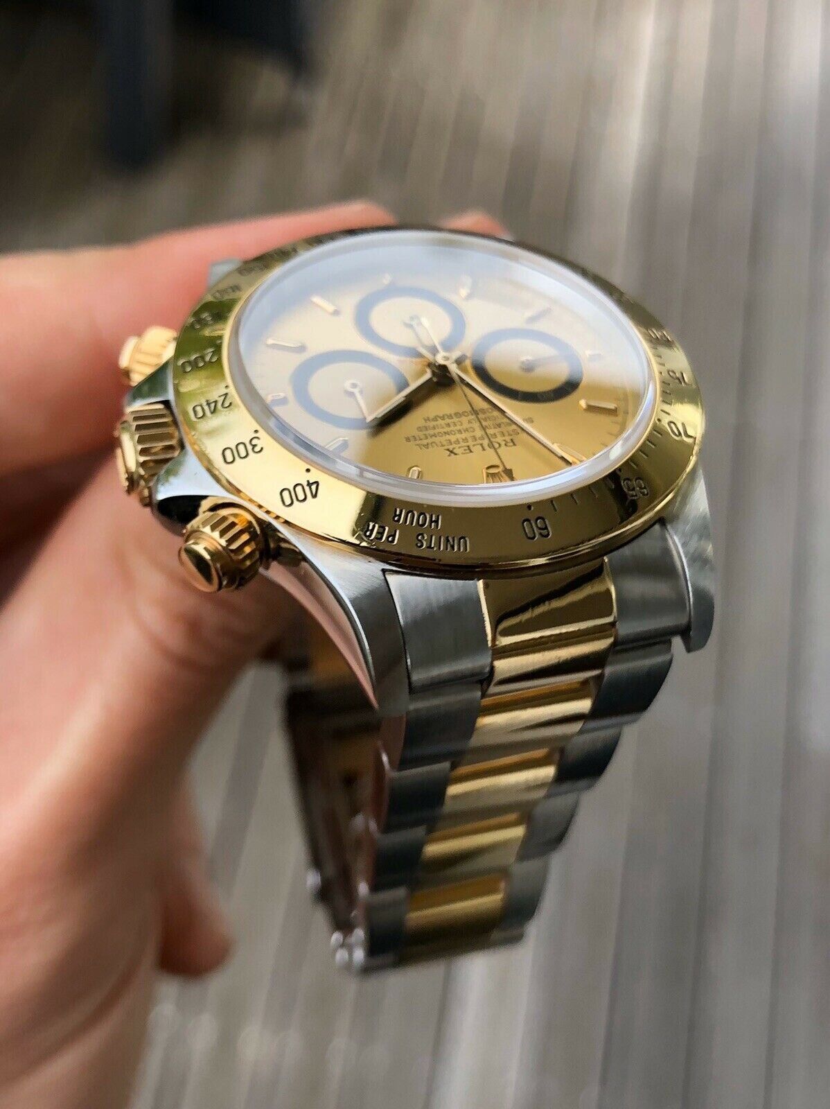 Rolex Daytona Zenith 16523 RSC Serviced 'Inverted 6' - 1989