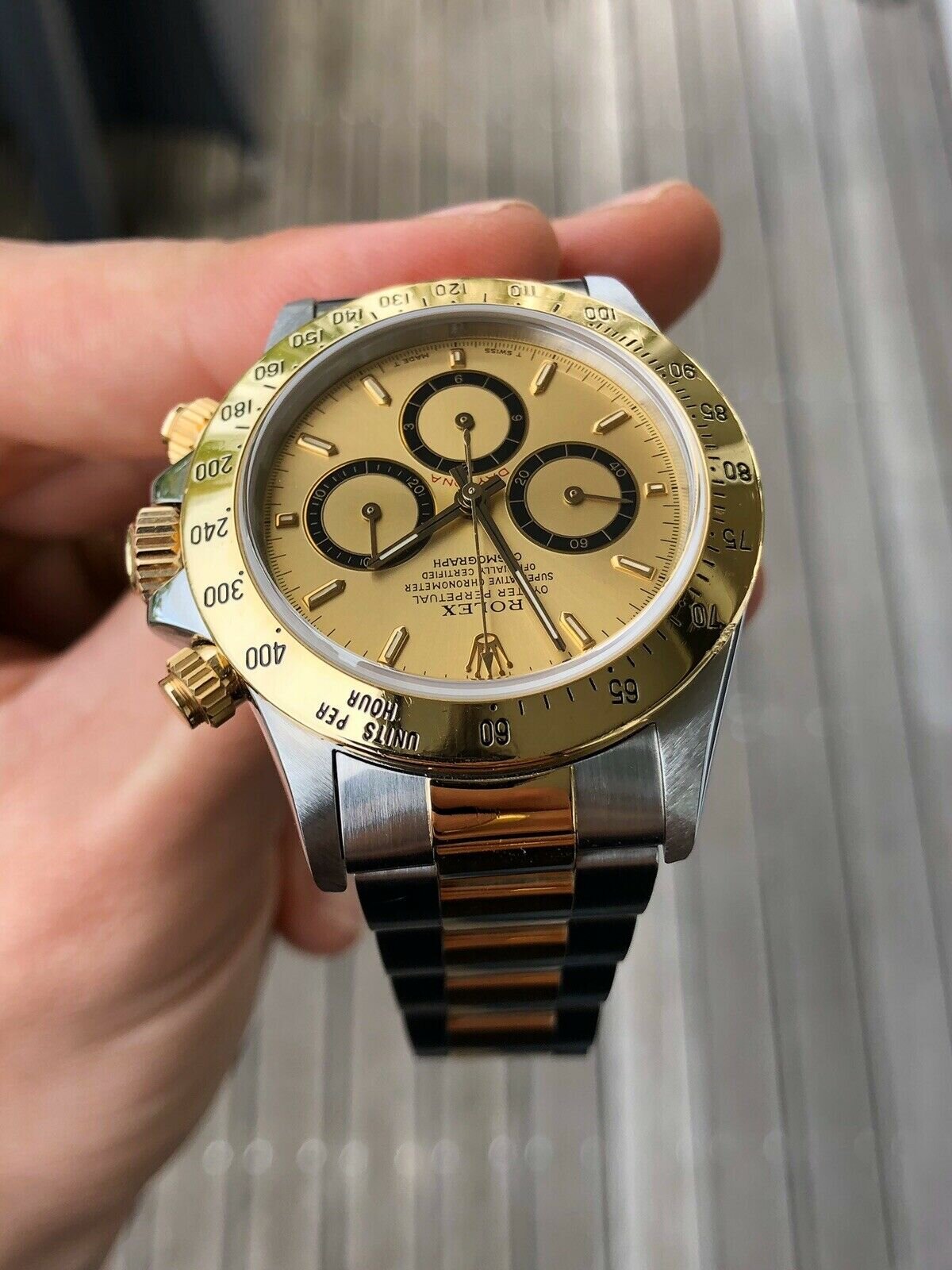 Rolex Daytona Zenith 16523 RSC Serviced 'Inverted 6' - 1989