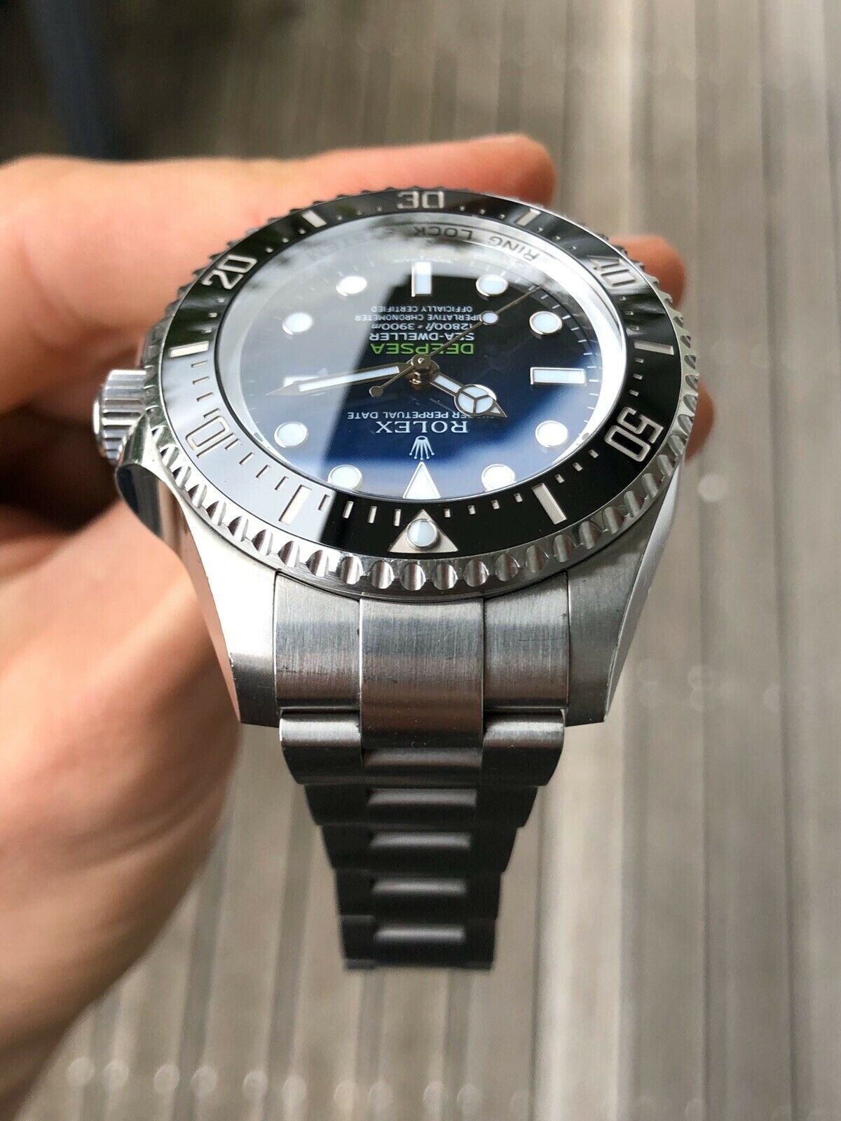 Rolex Deepsea Sea-Dweller 'James Cameron' Deep Blue 116660 - 2014