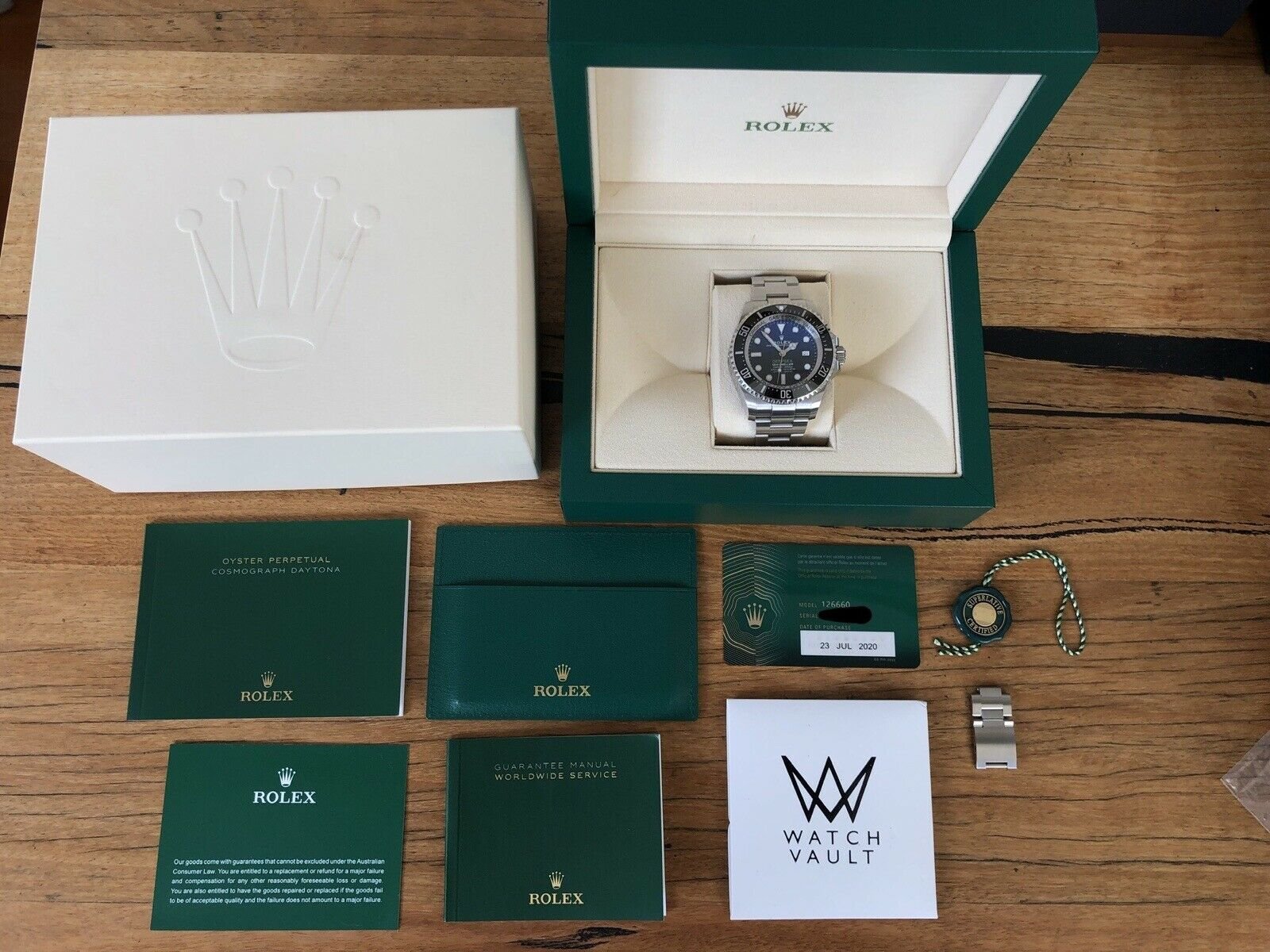 Rolex Deepsea Sea-Dweller 'James Cameron' Deep Blue 126660 - 2020