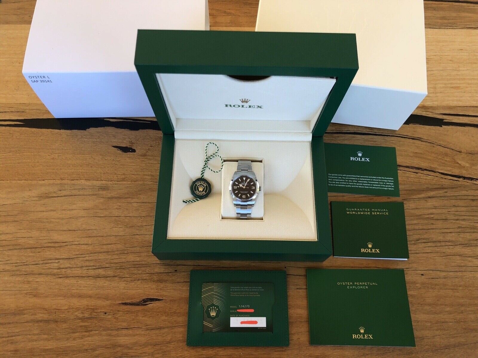 Rolex Explorer 36mm 124270 - New 2021 Model