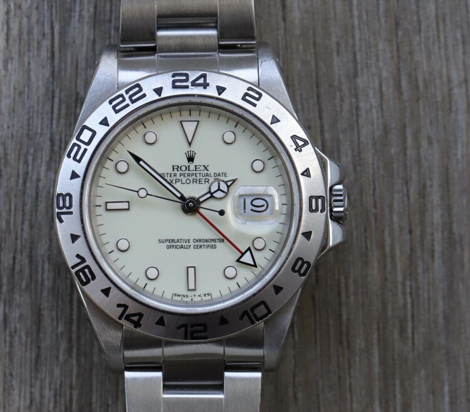 Rolex Explorer II 16550 Cream Panna Dial – 1988