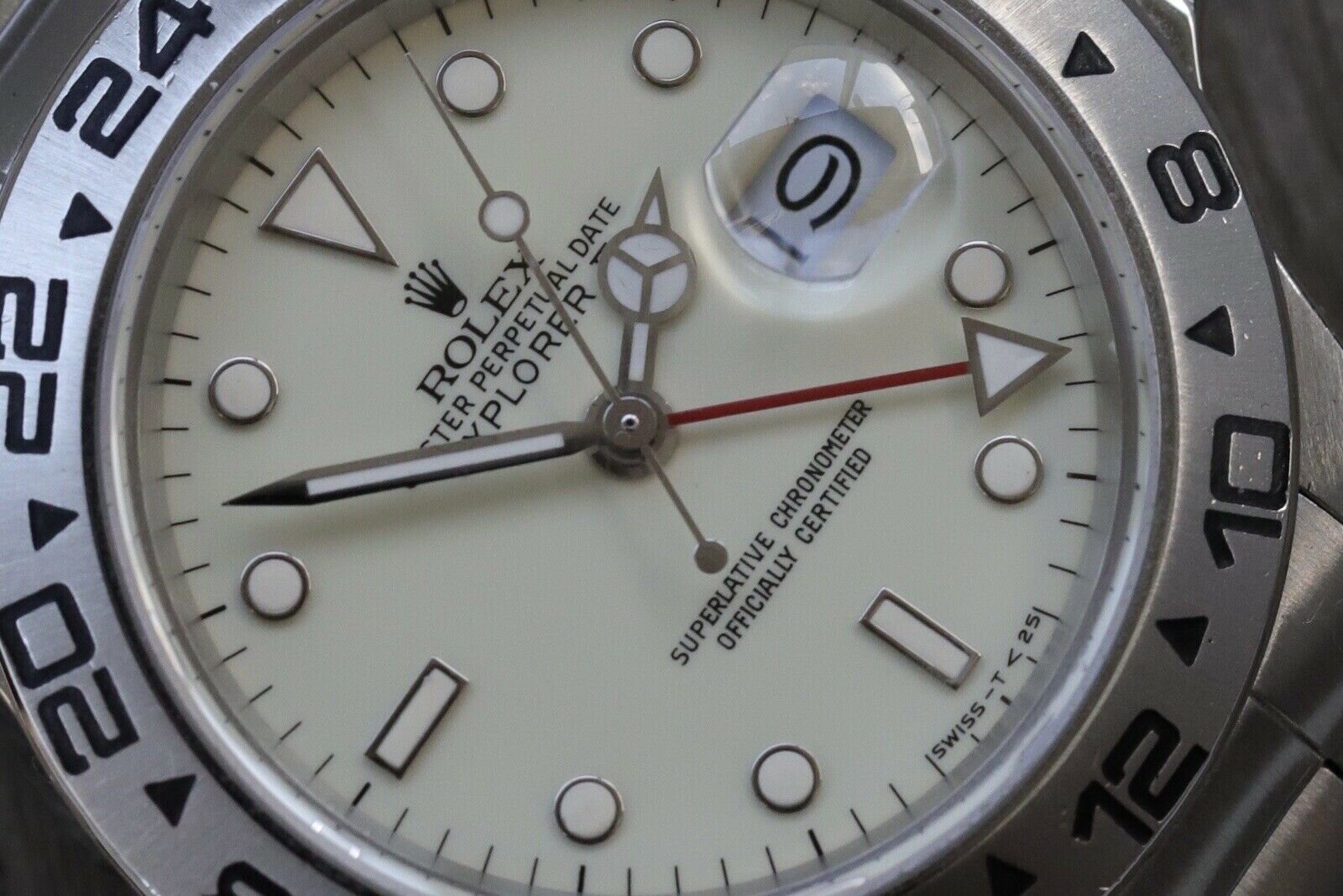 Rolex Explorer II 16550 Cream Panna Dial – 1988