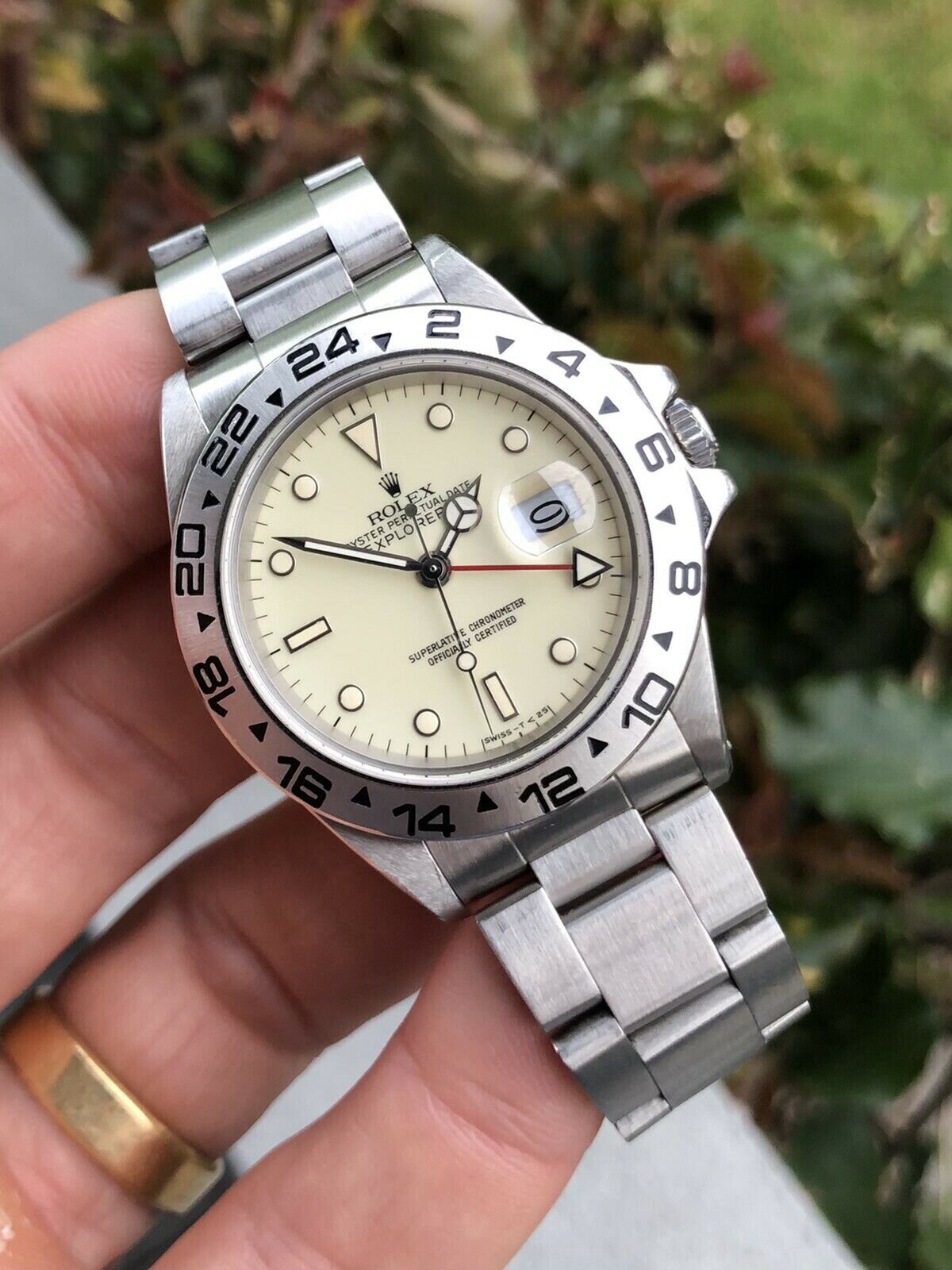 Rolex 16550 cream on sale dial for sale