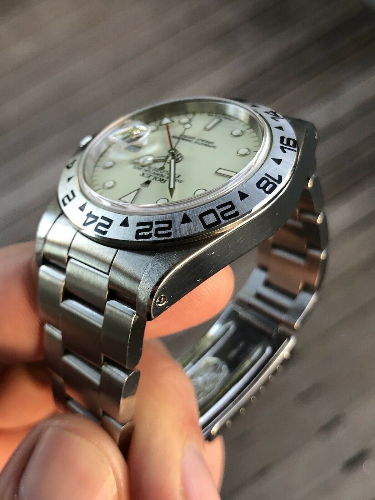 Rolex Explorer II 16550 Cream Panna Dial – 1988