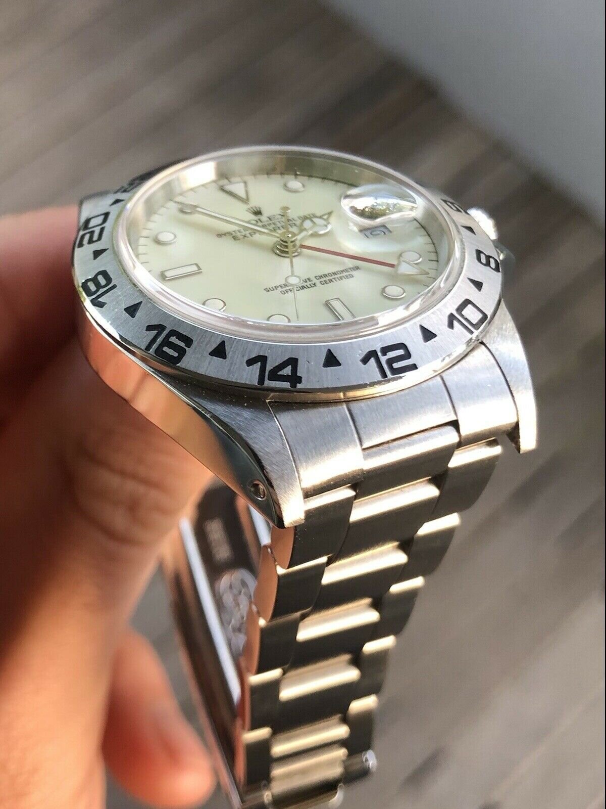 Rolex Explorer II 16550 Cream Panna Dial – 1988