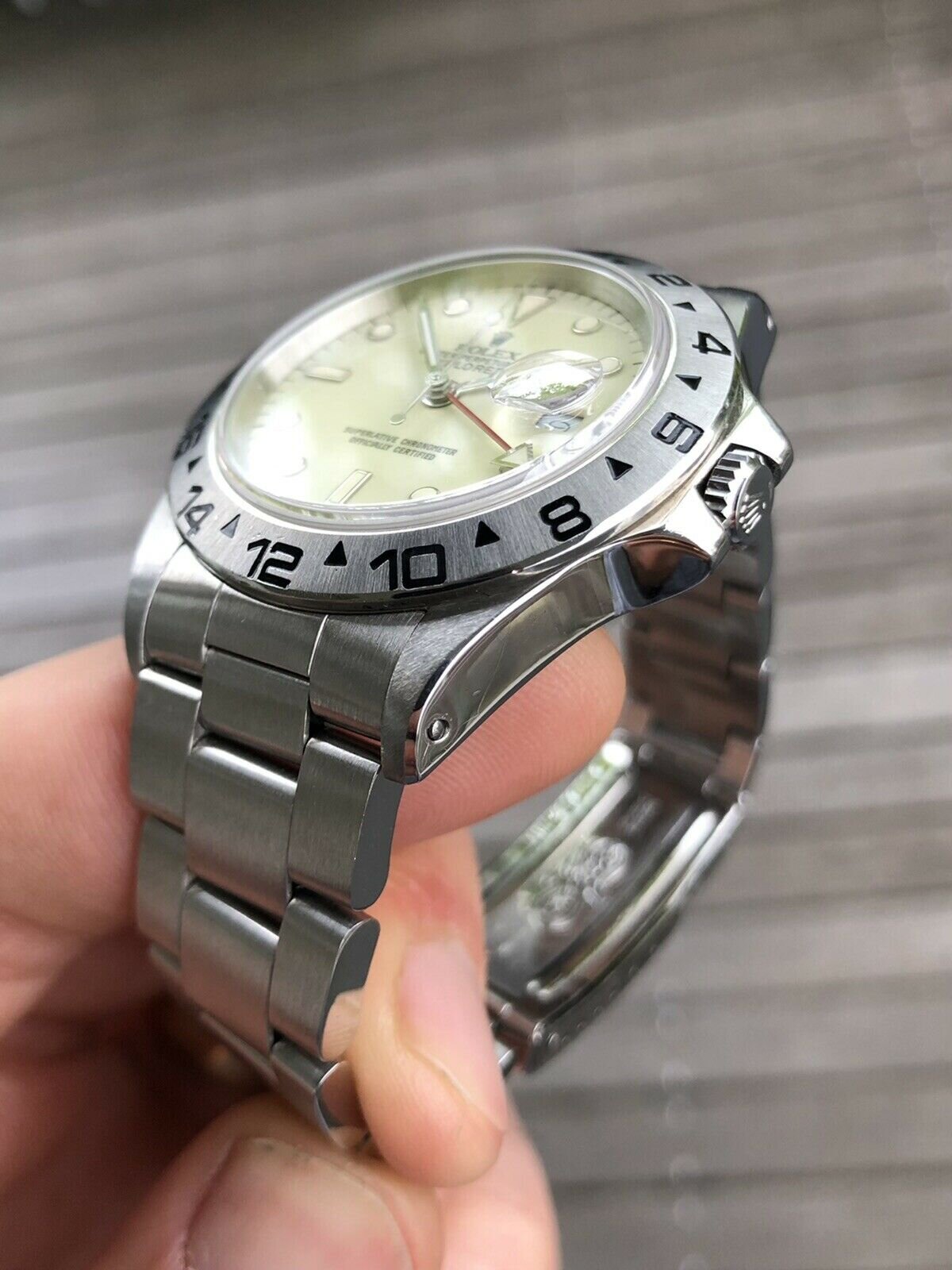 Rolex Explorer II 16550 Cream Panna Dial – 1988