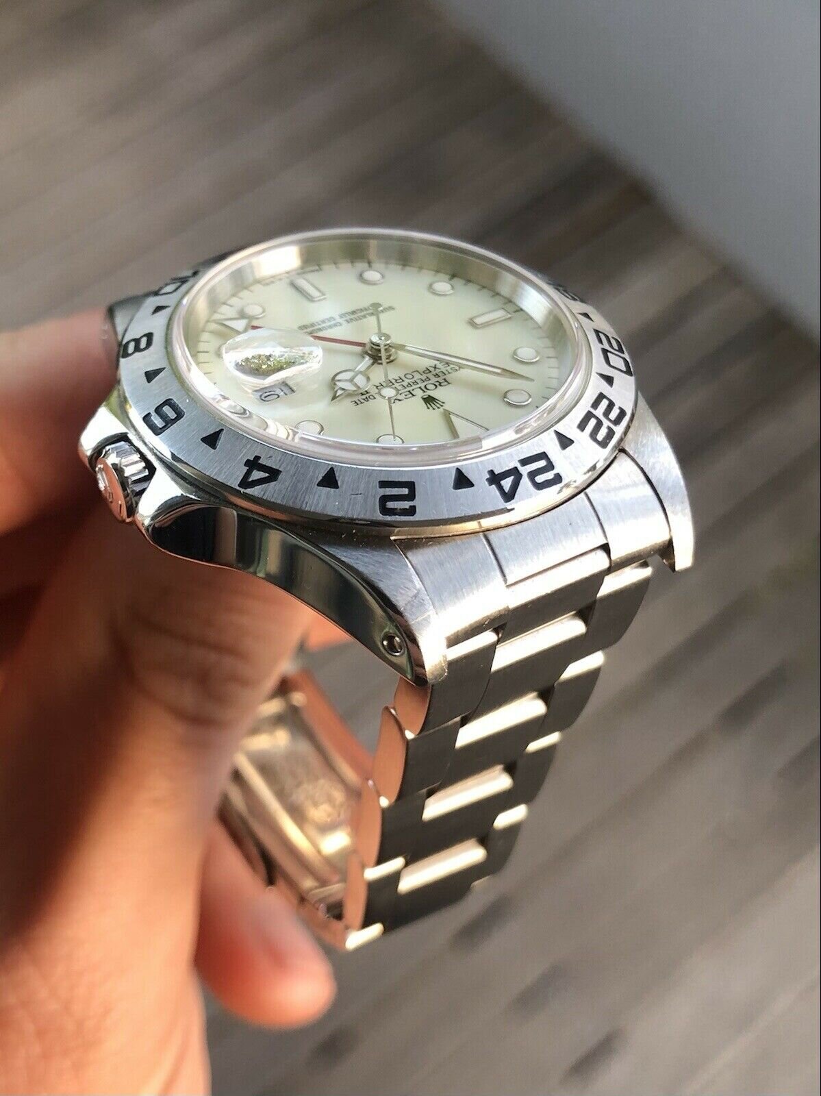 Rolex Explorer II 16550 Cream Panna Dial – 1988