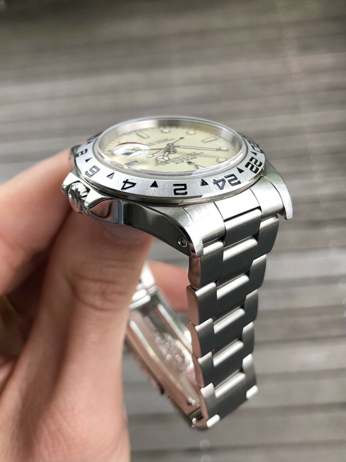 Rolex Explorer II 16550 Cream Panna Dial – 1988