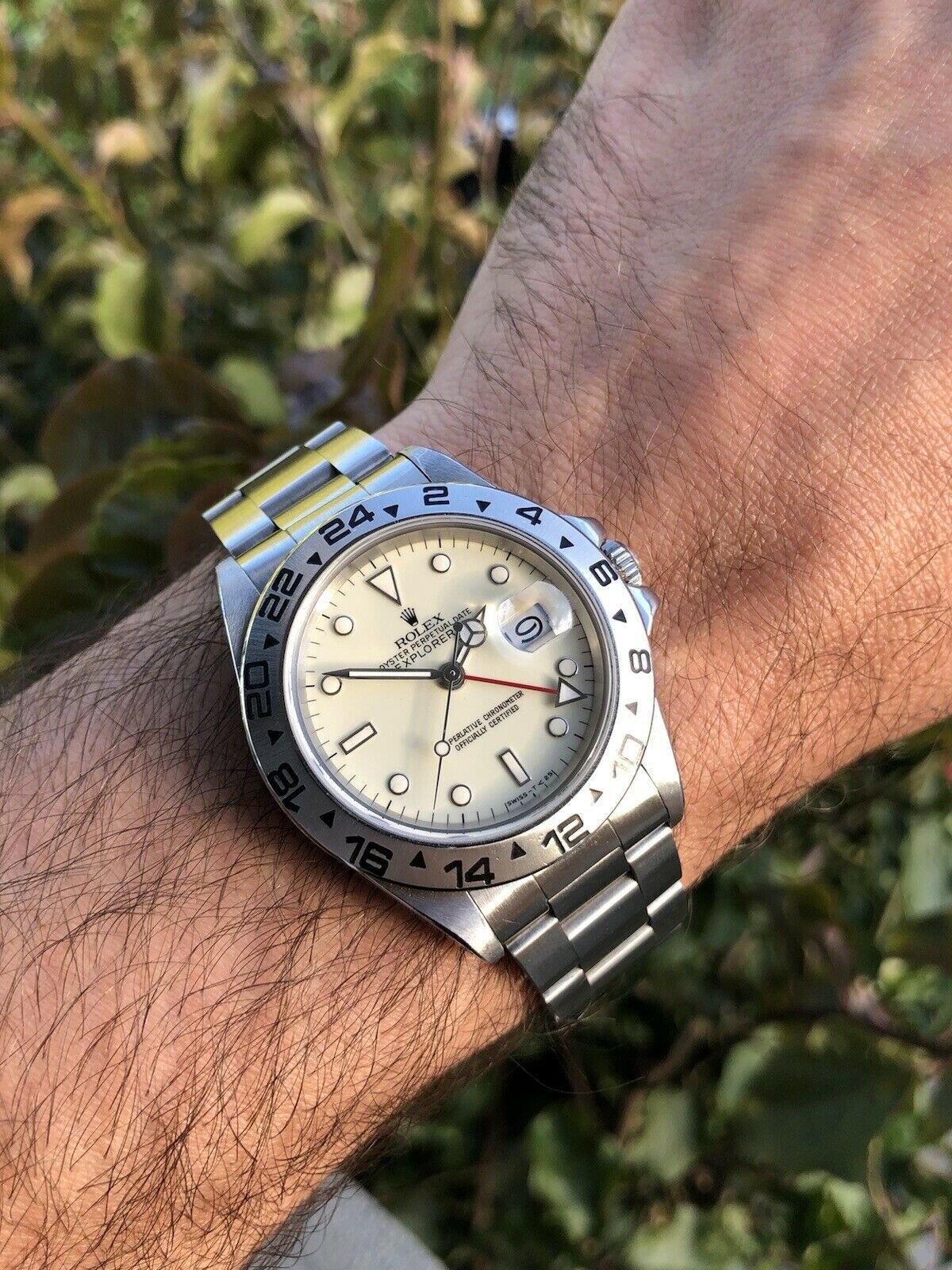 Rolex Explorer II 16550 Cream Panna Dial – 1988