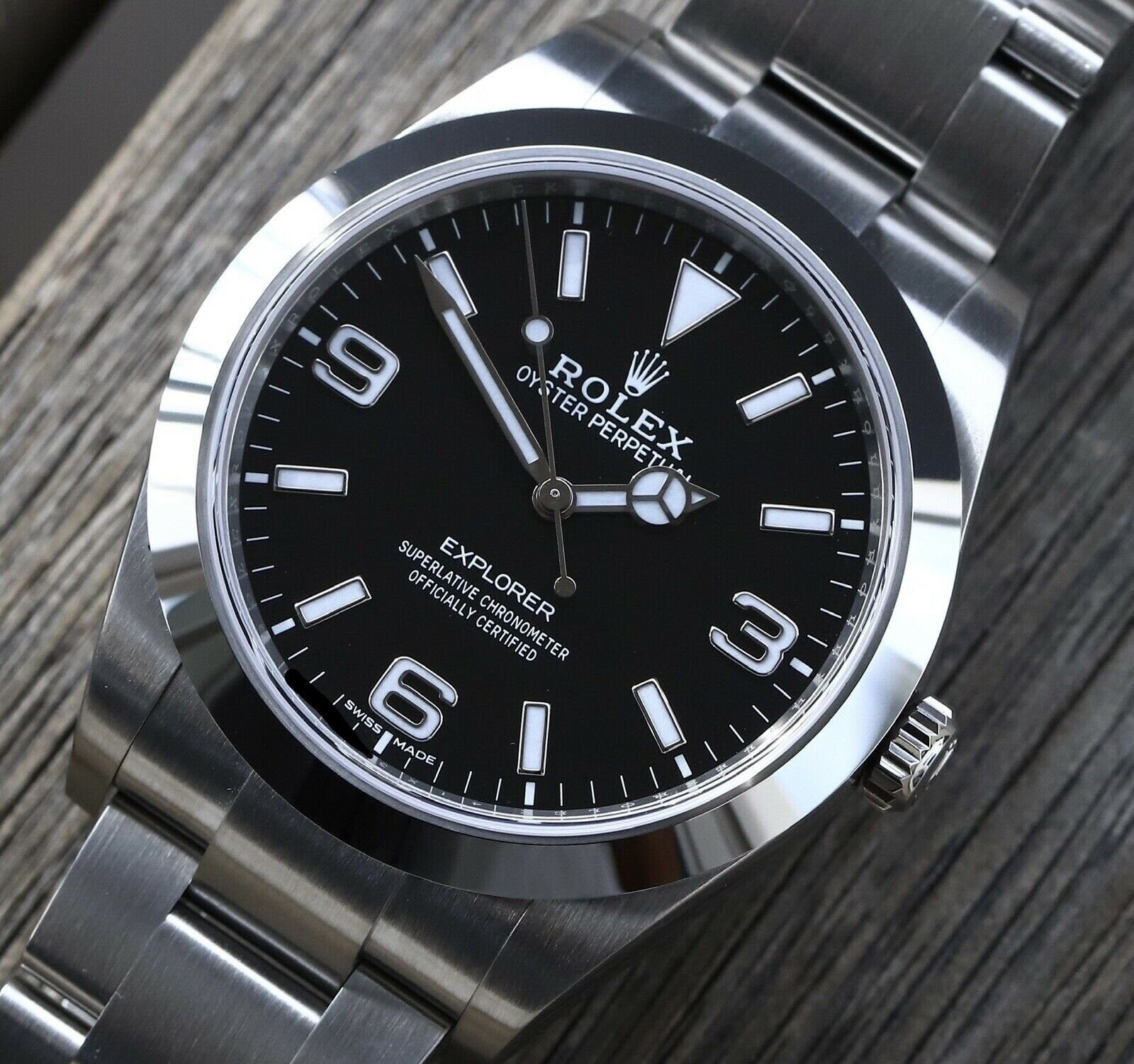 Rolex Explorer I 39mm 214270 – Brand new