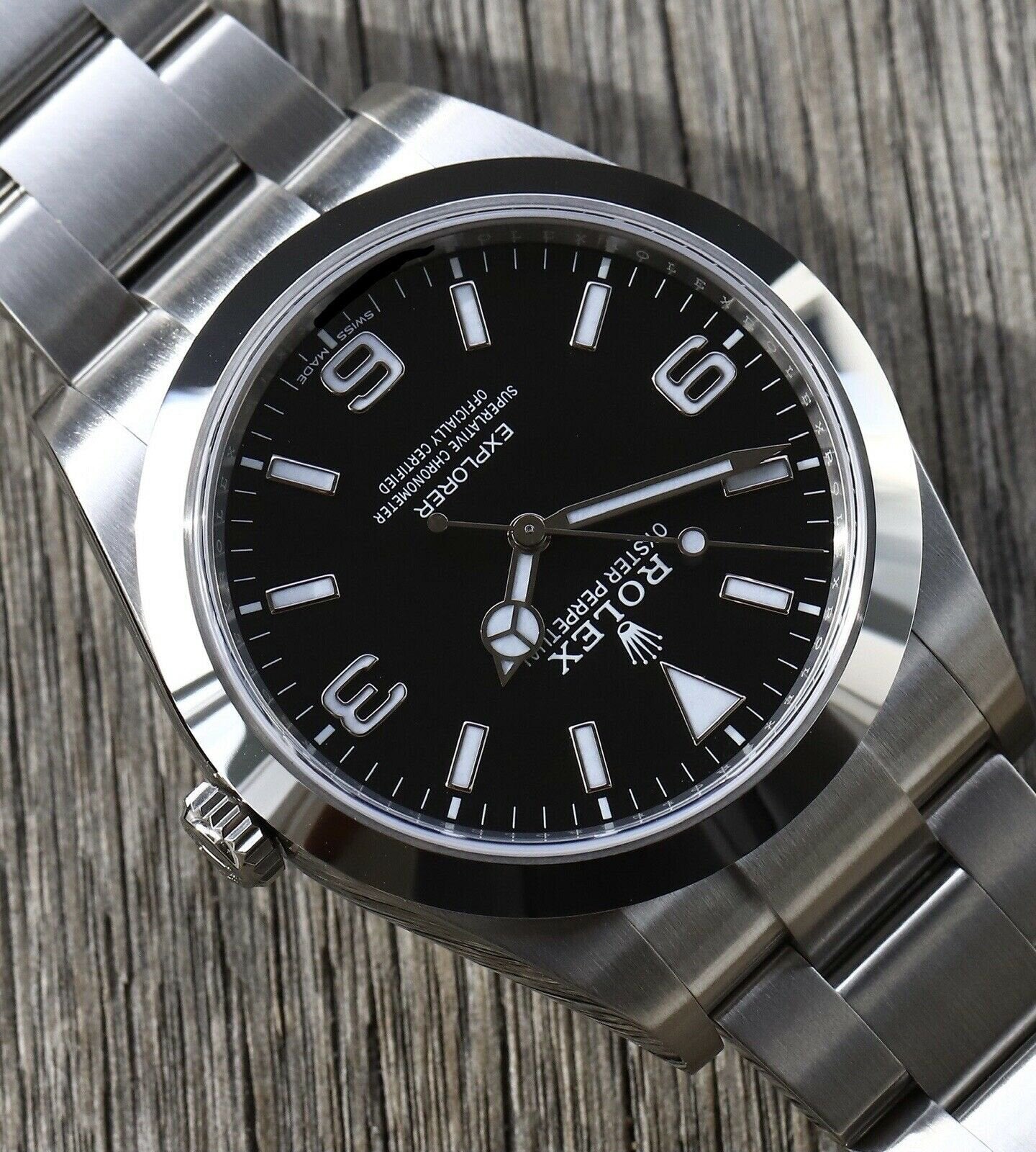 Rolex Explorer I 39mm 214270 – Brand new
