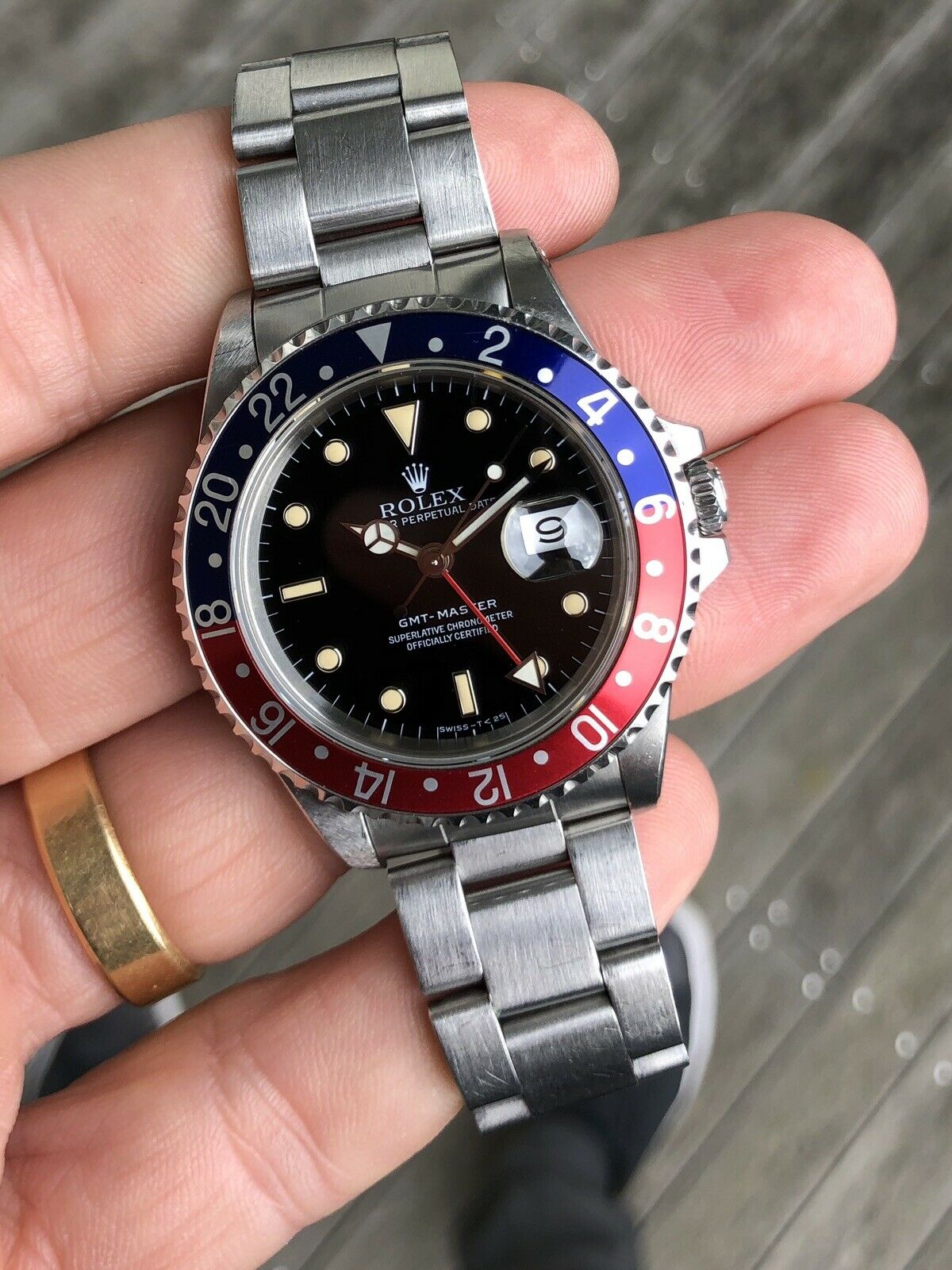Rolex GMT Master 16700 Pepsi N Serial 1991 Watch Vault Australia
