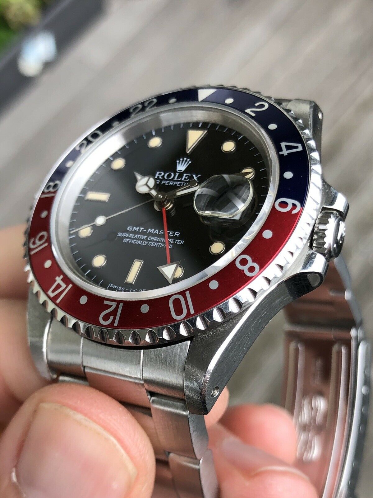 Rolex GMT Master 16700 Pepsi N Serial 1991 Watch Vault Australia