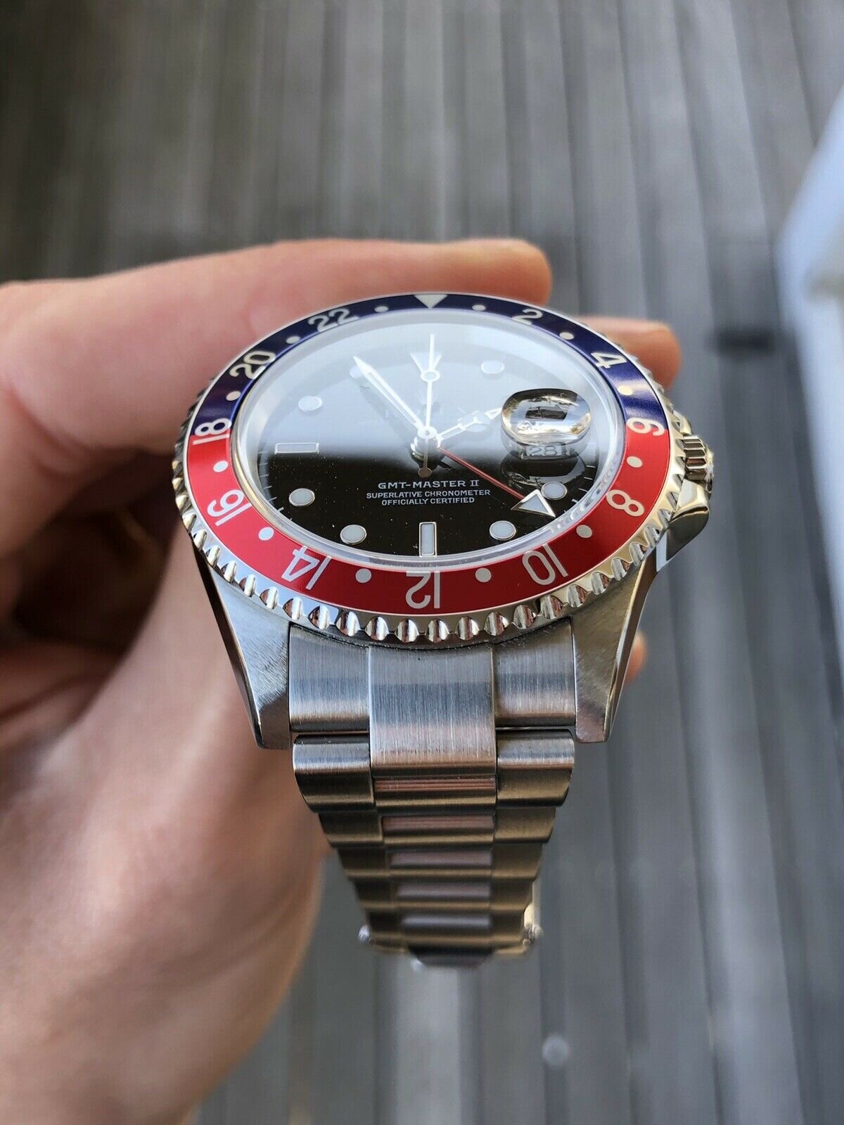 Rolex hotsell pepsi 2005