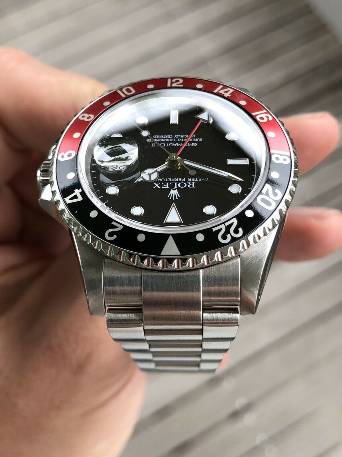 Rolex gmt master ii 2002 store