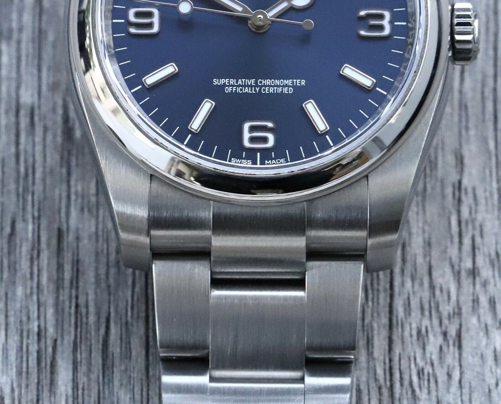 Rolex Oyster Perpetual 36 OP36 Blue Dial 116000 - 2020