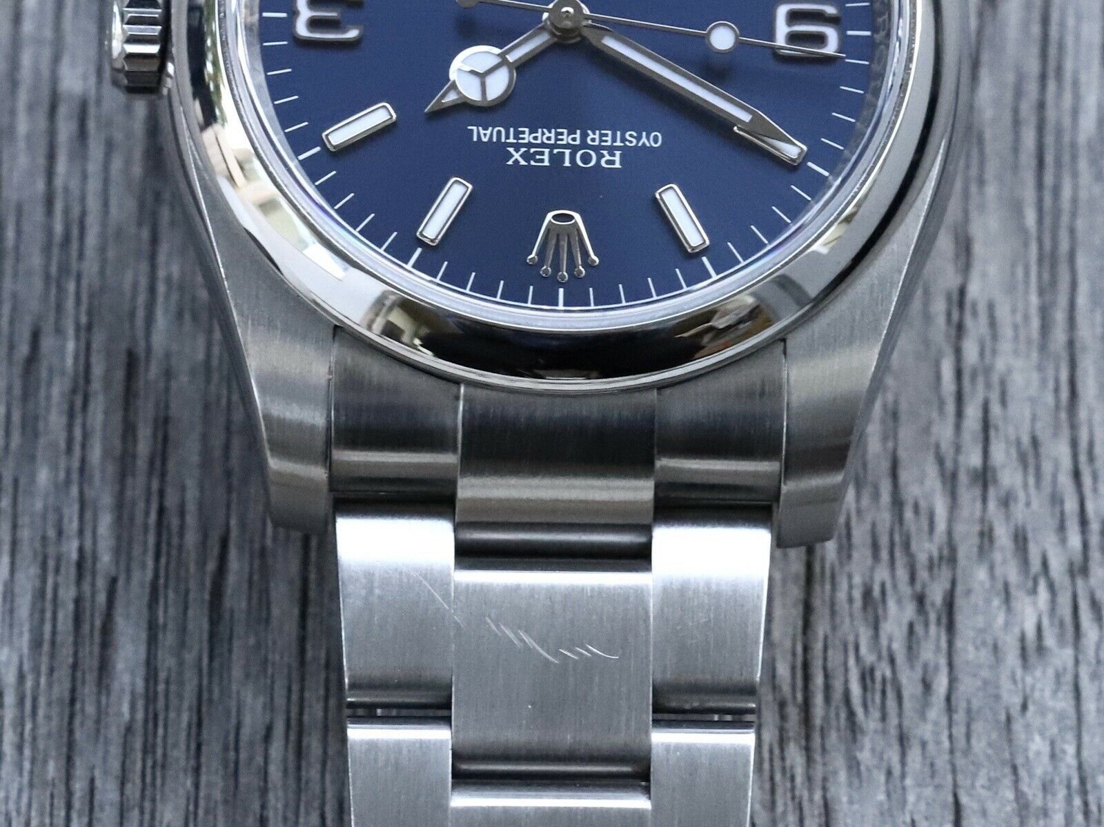 Rolex Oyster Perpetual 36 OP36 Blue Dial 116000 - 2020