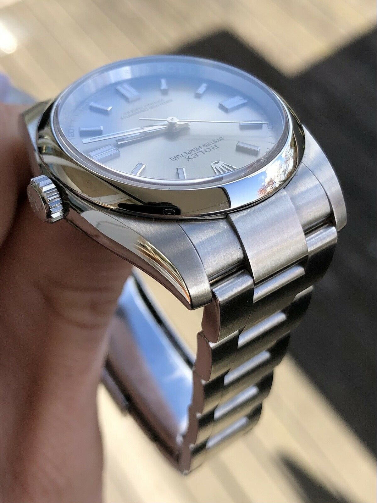 Rolex Oyster Perpetual 36 OP36 Silver Dial 116000 - 2019