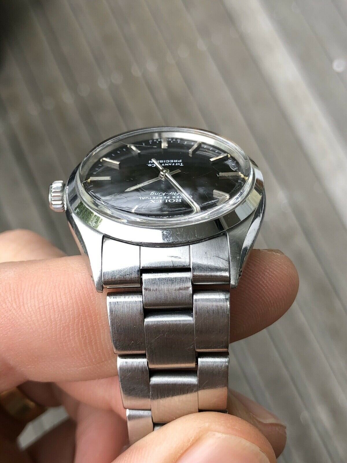 Rolex Oyster Perpetual Air-King 5500 'Tiffany co-signed' - 1979