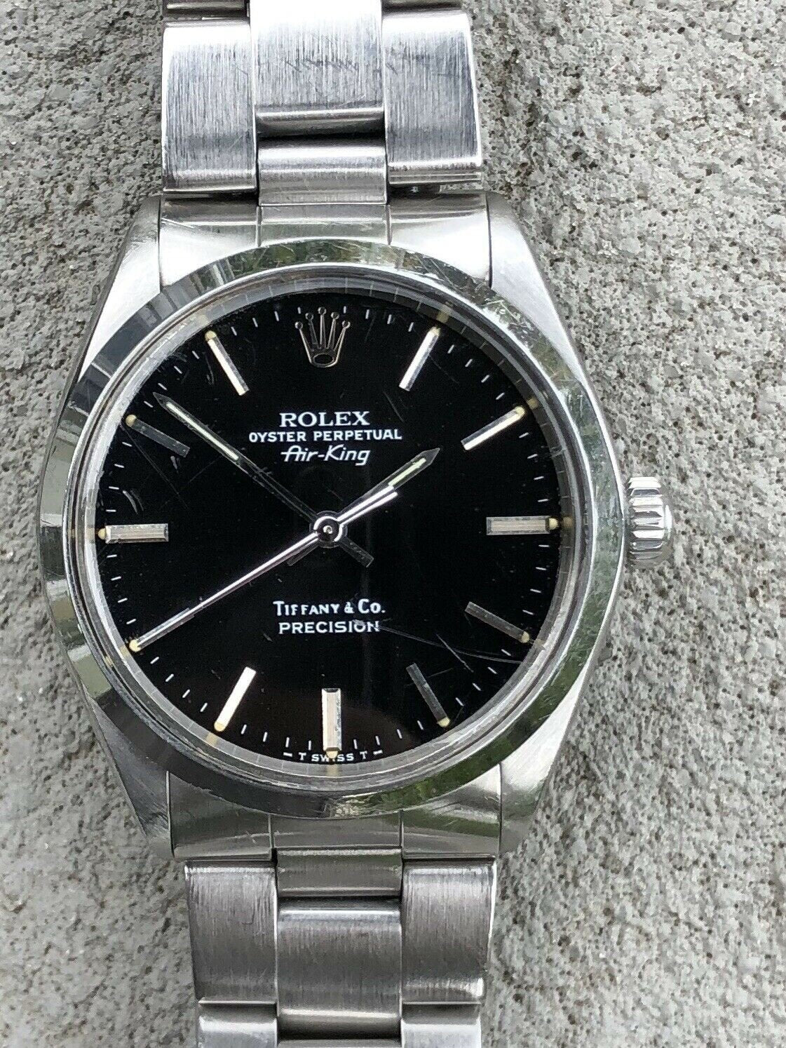 Rolex Oyster Perpetual Air-King 5500 'Tiffany co-signed' - 1979