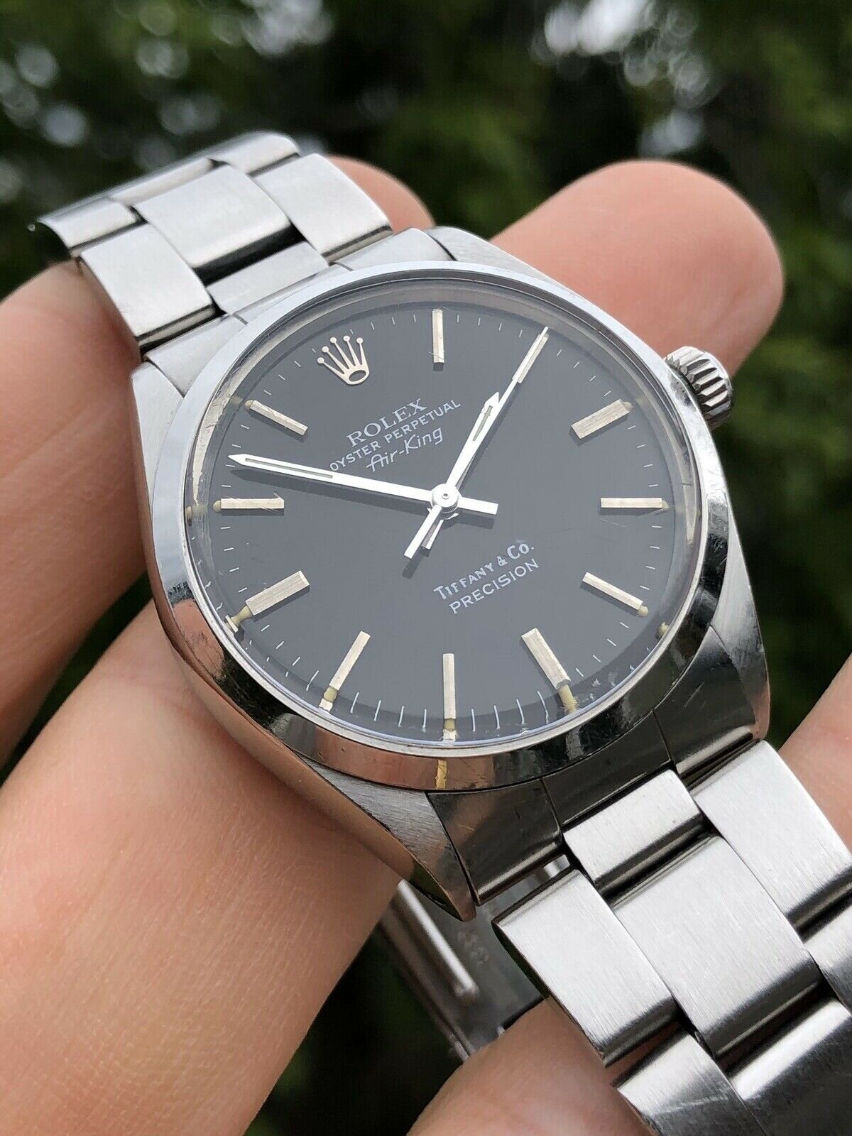 Rolex Oyster Perpetual Air-King 5500 'Tiffany co-signed' - 1979