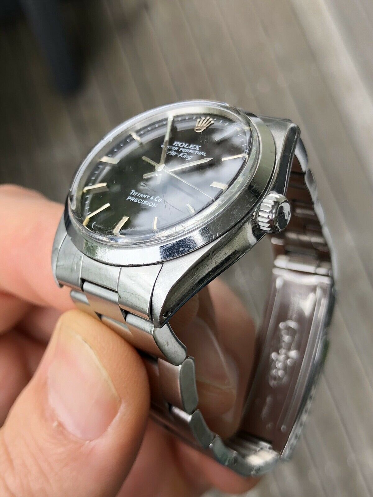 Rolex Oyster Perpetual Air-King 5500 'Tiffany co-signed' - 1979